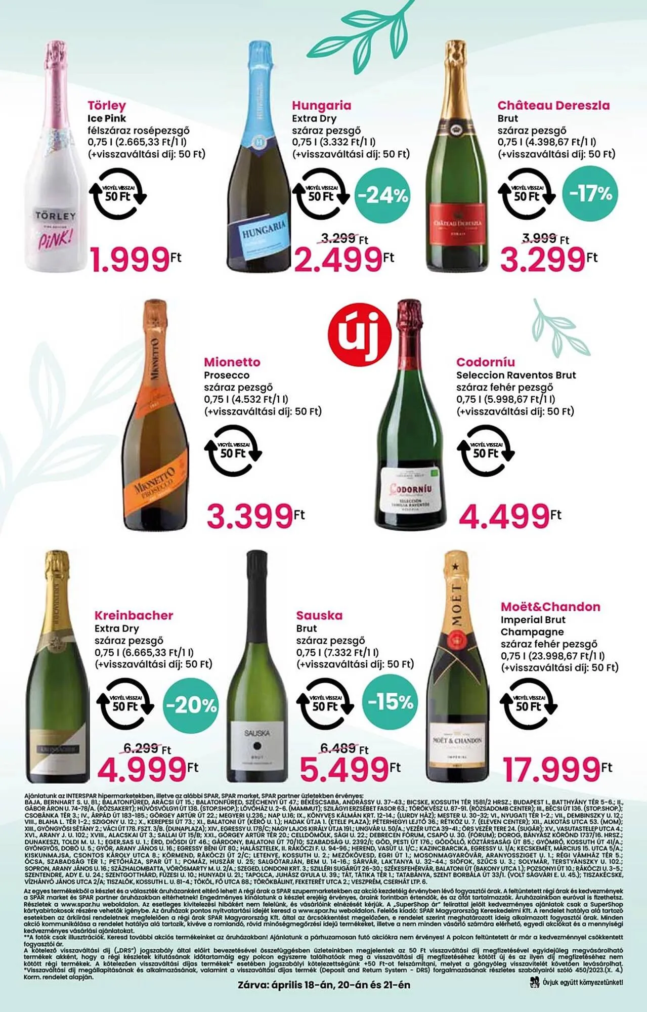 Katalógus Spar akciós újság március 26.-tól április 22.-ig 2025. - Oldal 32