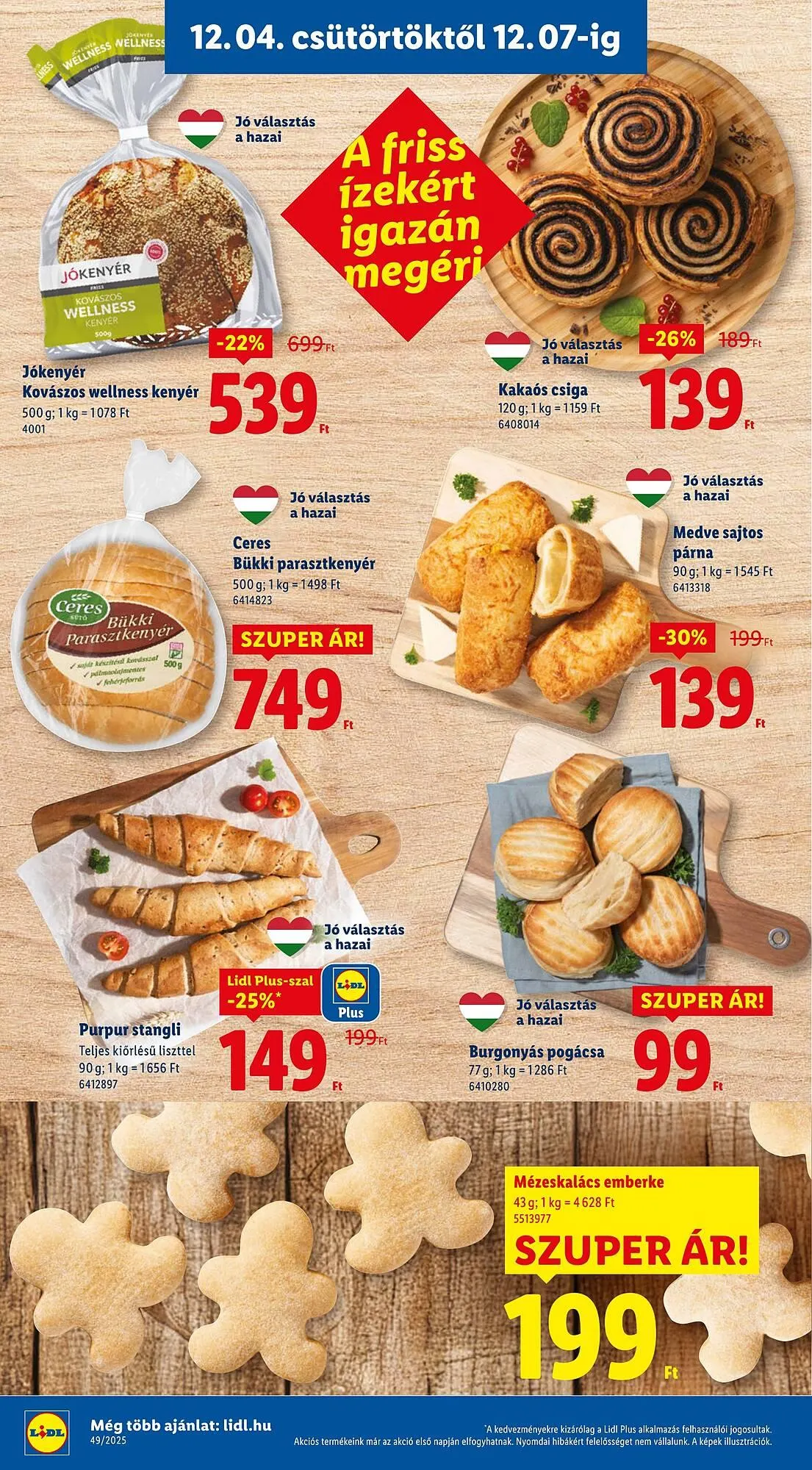 Katalógus Lidl akciós újság december 4.-tól december 10.-ig 2025. - Oldal 8