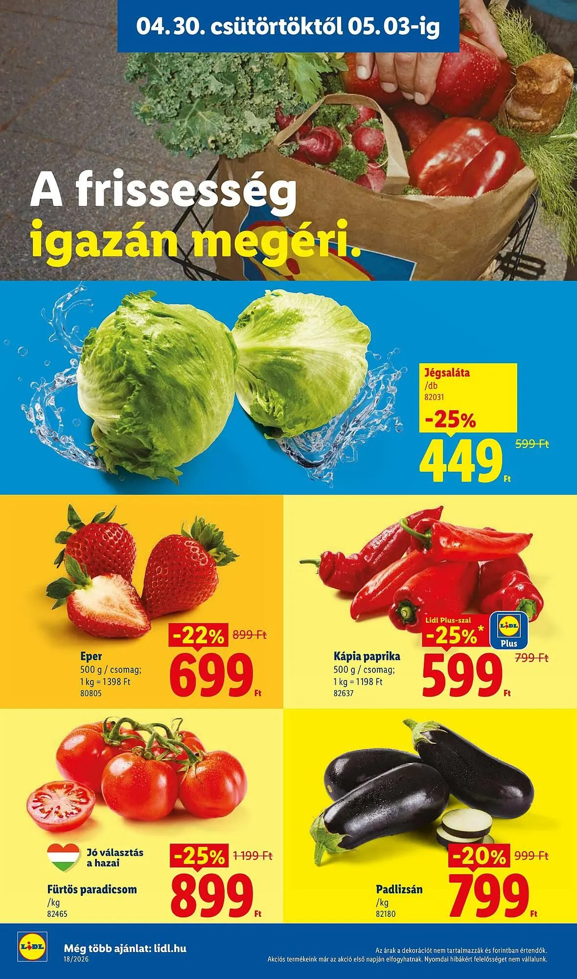 Katalógus Lidl akciós újság április 30.-tól május 6.-ig 2026. - Oldal 2