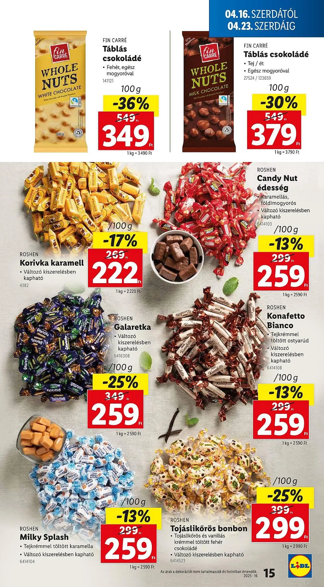 Katalógus Lidl akciós újság április 16.-tól április 19.-ig 2025. - Oldal 15