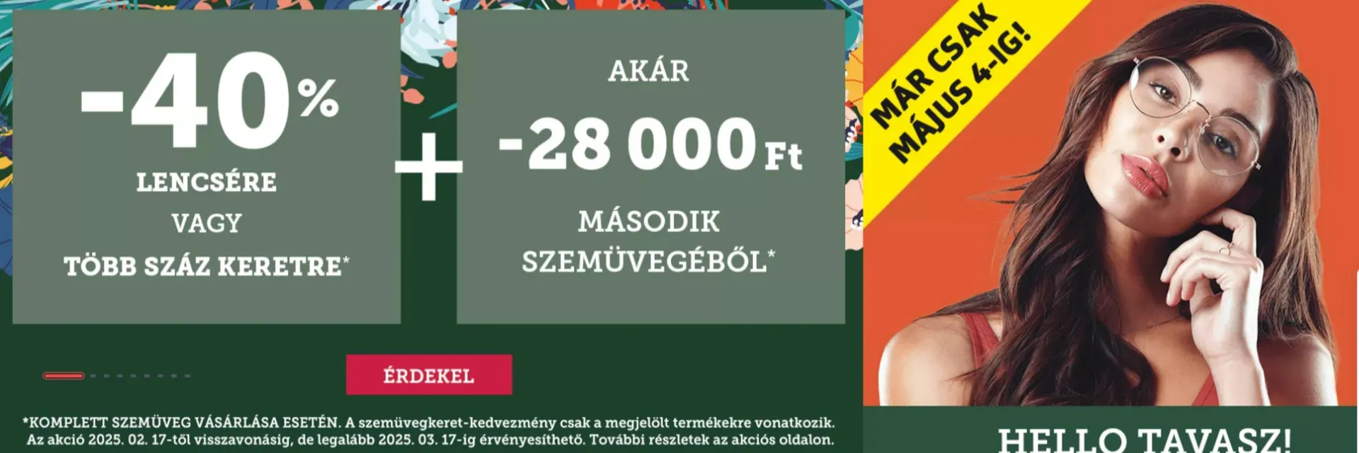 Vision Express akciós újság - 1