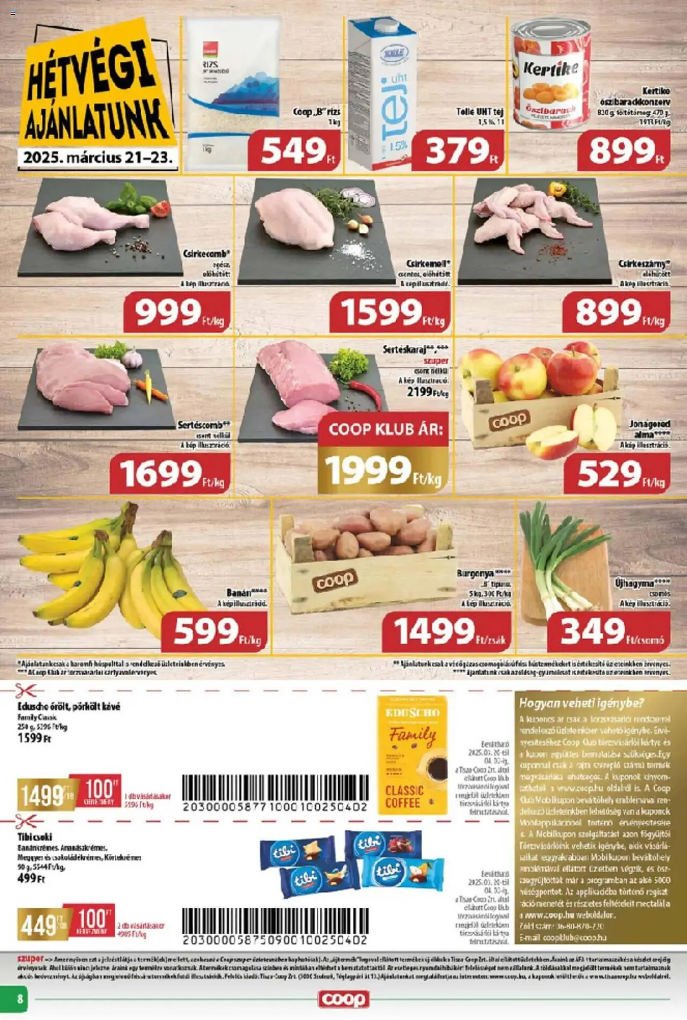 Katalógus Coop akciós újság március 20.-tól március 26.-ig 2025. - Oldal 8