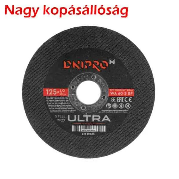 DNIPRO-M 125 X 1 X 22MM Vákókorong (25db/csomag)