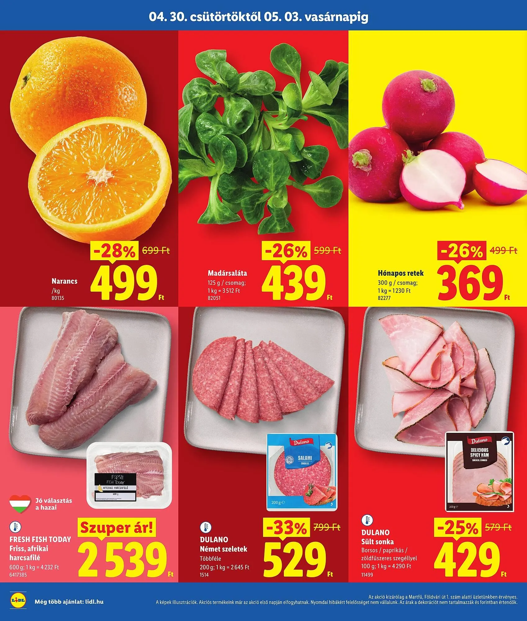 Katalógus Lidl akciós újság április 30.-tól május 3.-ig 2026. - Oldal 2