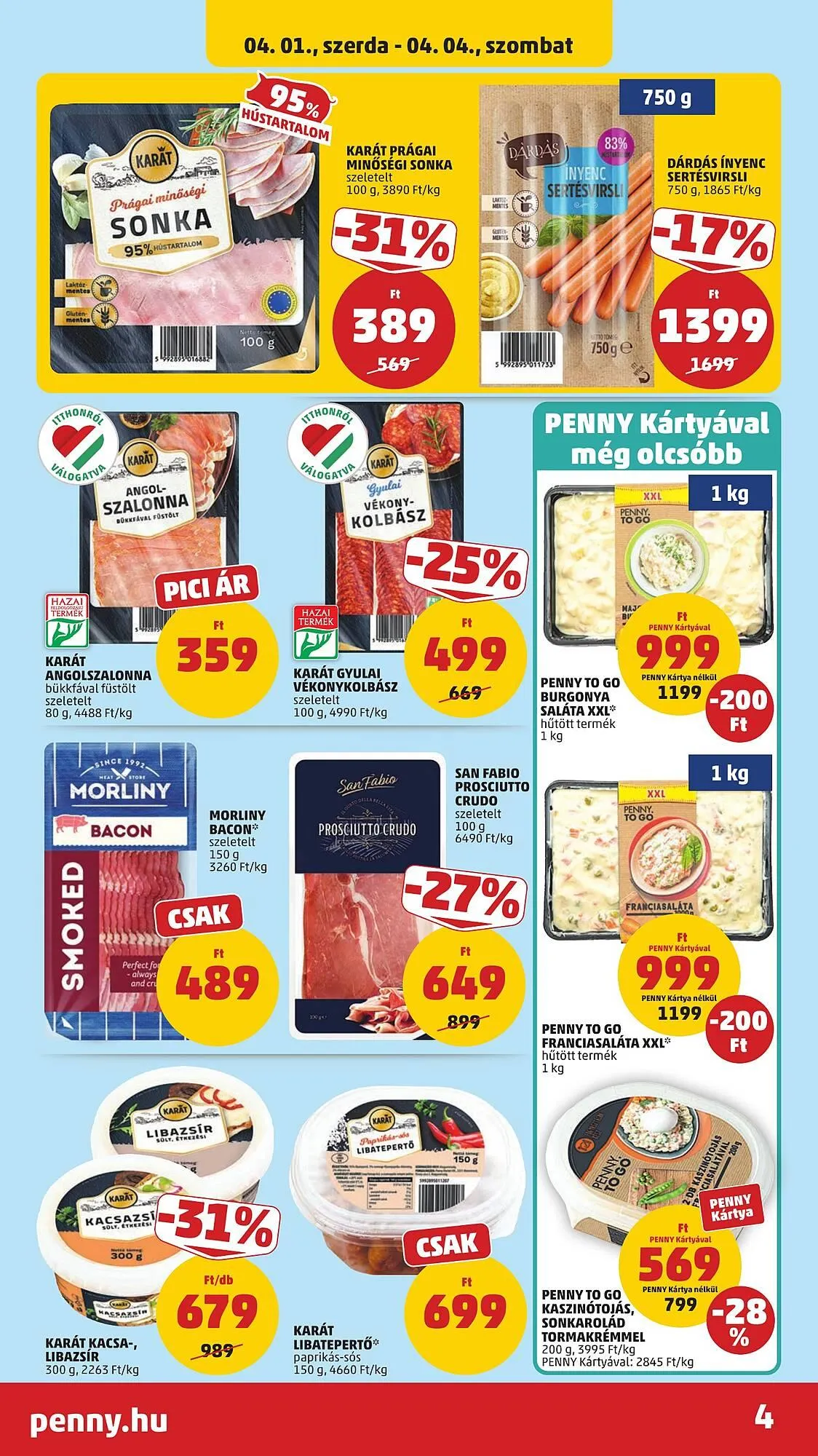 Katalógus PENNY akciós újság április 1.-tól április 8.-ig 2026. - Oldal 6
