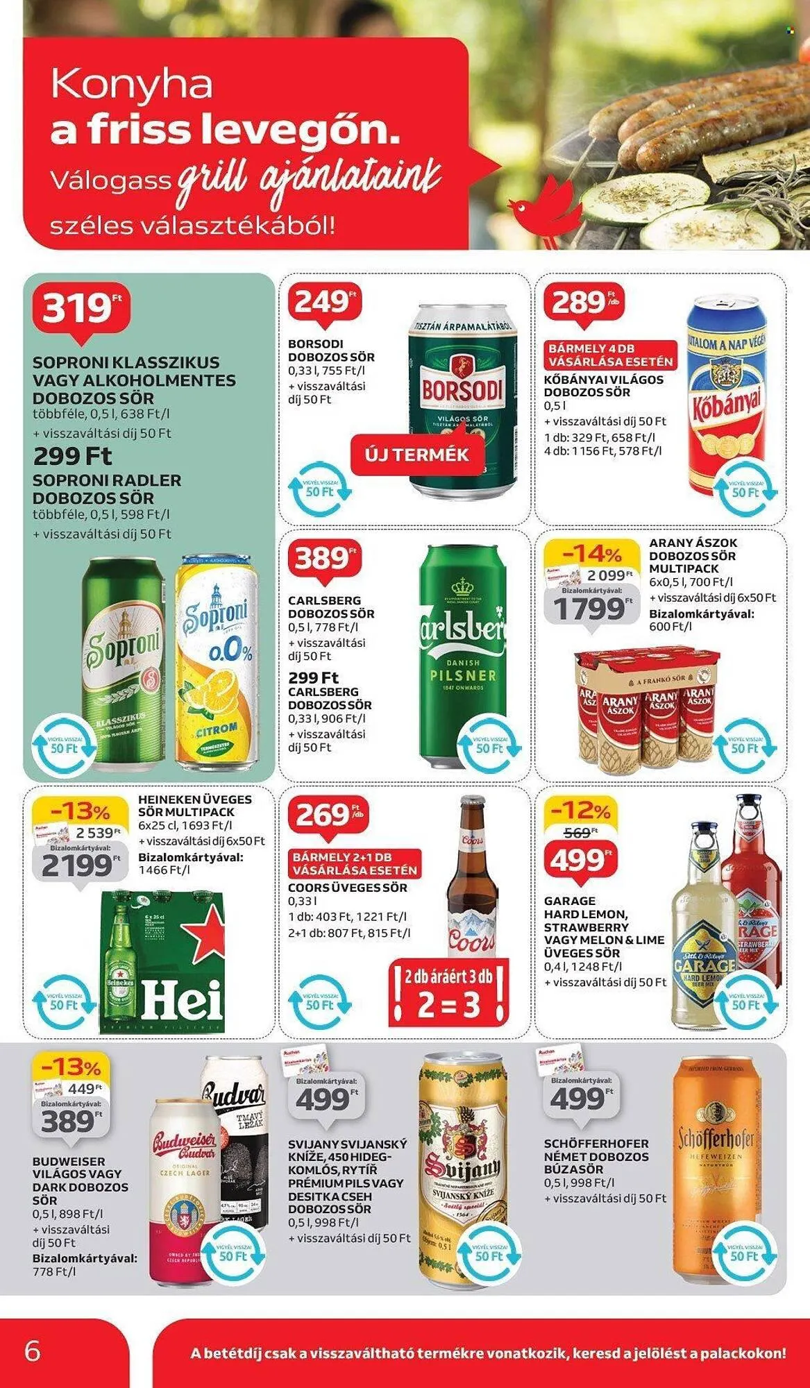 Katalógus Auchan akciós újság május 29.-tól június 11.-ig 2025. - Oldal 6