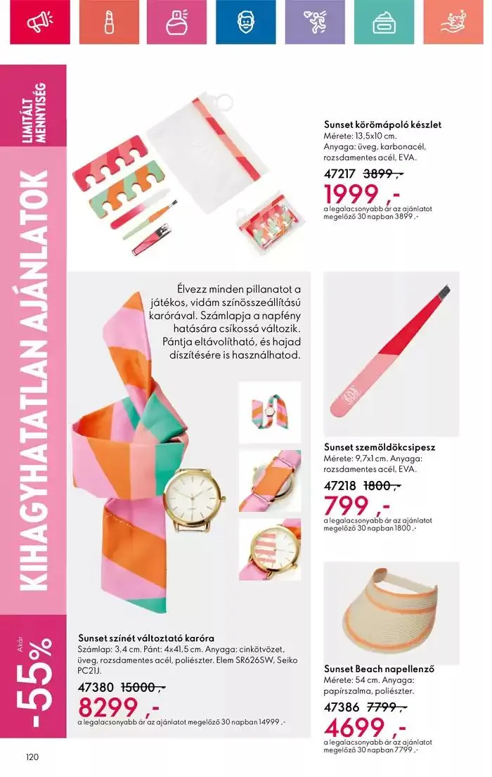 Katalógus ORIFLAME akciós október 20.-tól november 3.-ig 2024. - Oldal 120