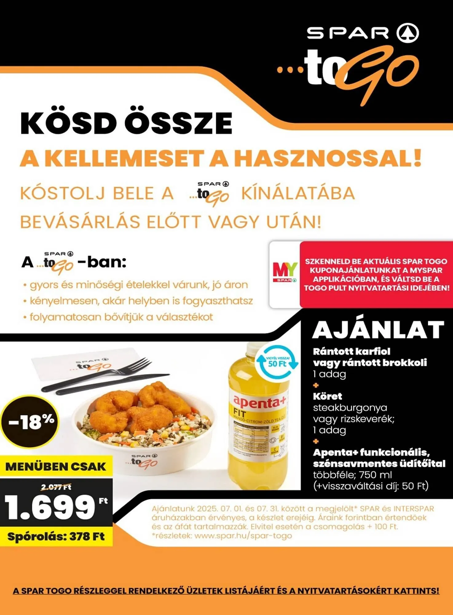 Katalógus Spar akciós újság július 31.-tól augusztus 6.-ig 2025. - Oldal 20