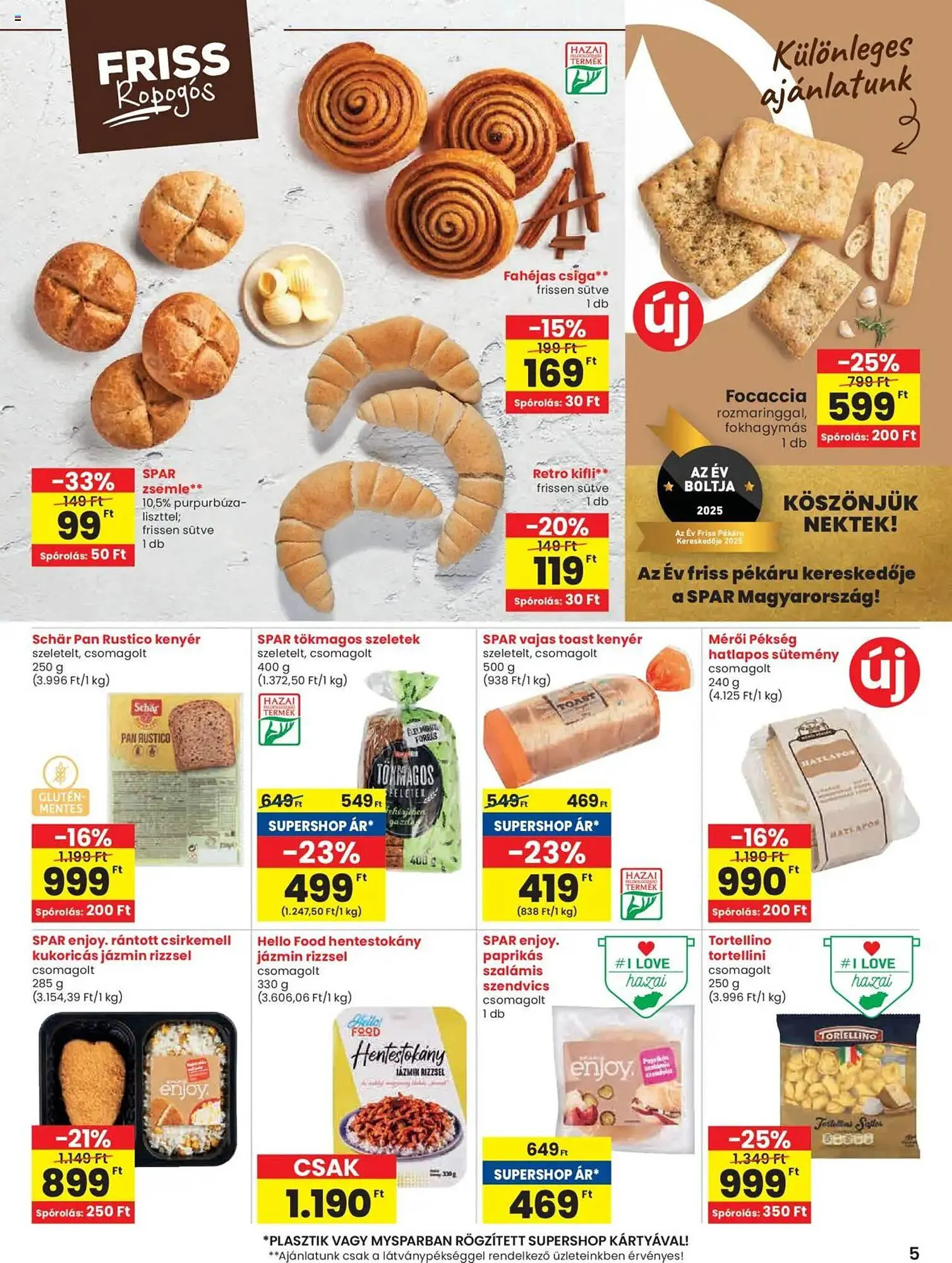 Katalógus Spar akciós újság augusztus 7.-tól augusztus 13.-ig 2025. - Oldal 5