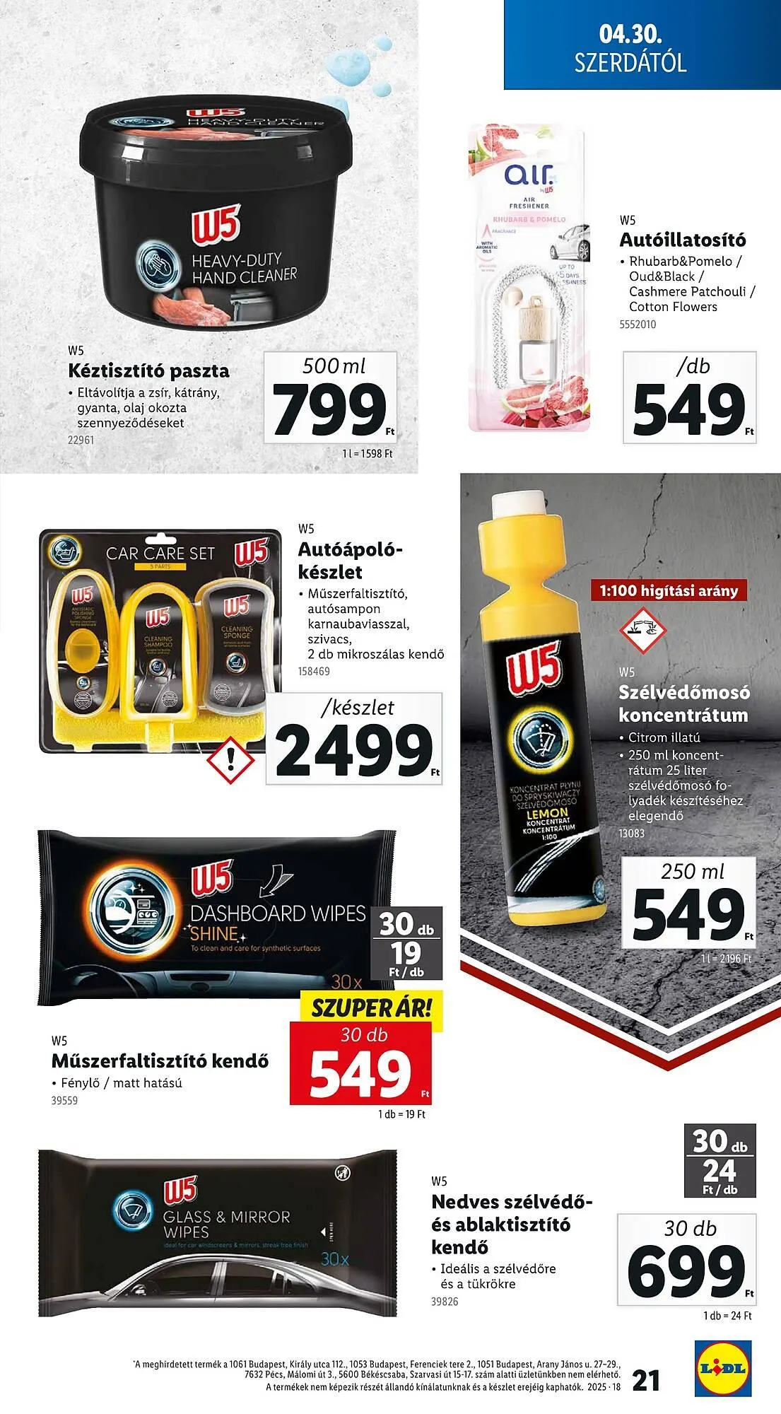 Katalógus Lidl akciós újság április 30.-tól május 4.-ig 2025. - Oldal 21