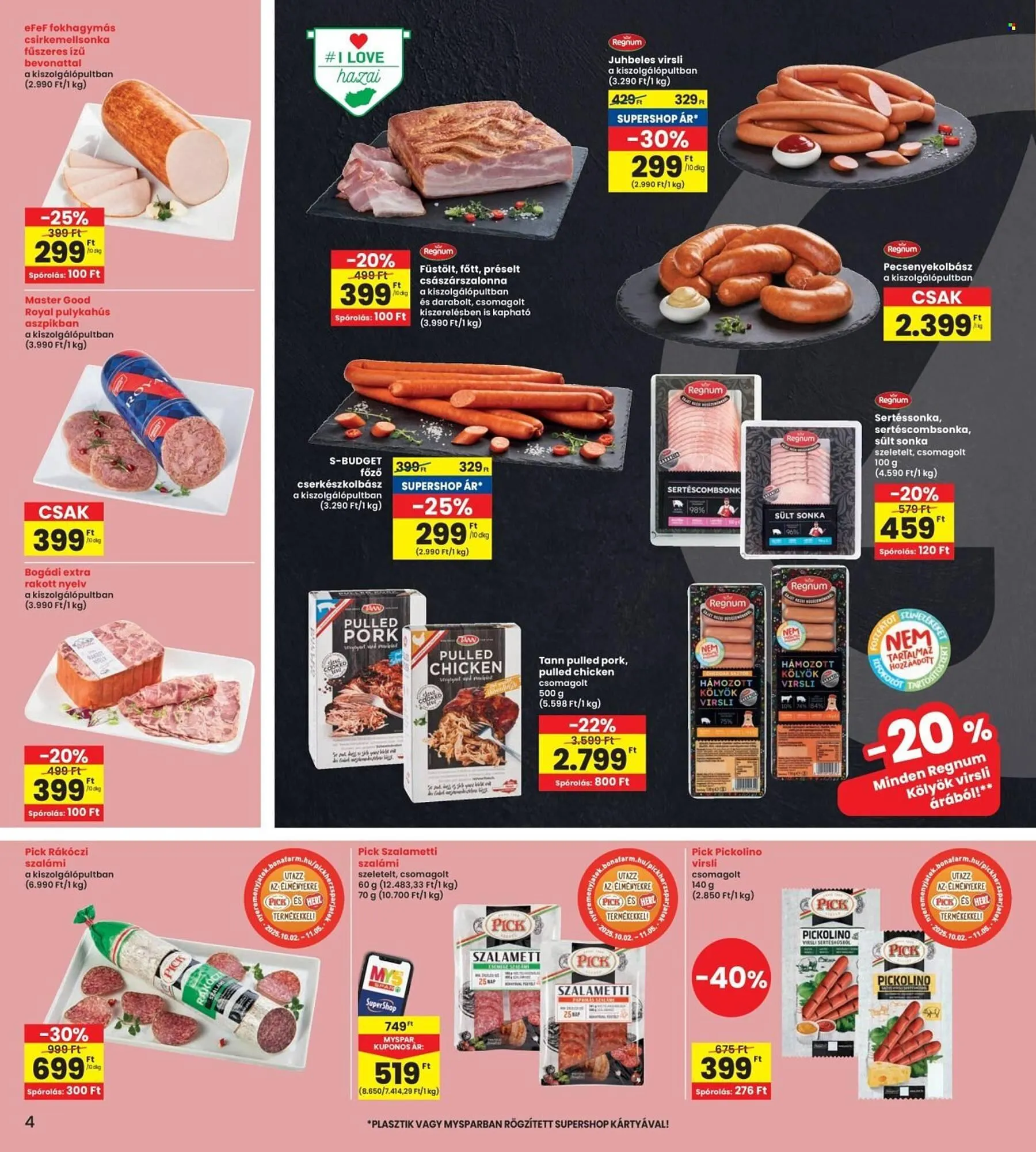 Katalógus Interspar akciós újság október 9.-tól október 15.-ig 2025. - Oldal 4
