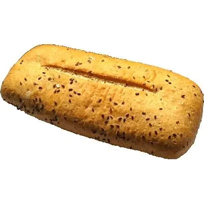 Pre-baked quick-frozen pillow with linseed