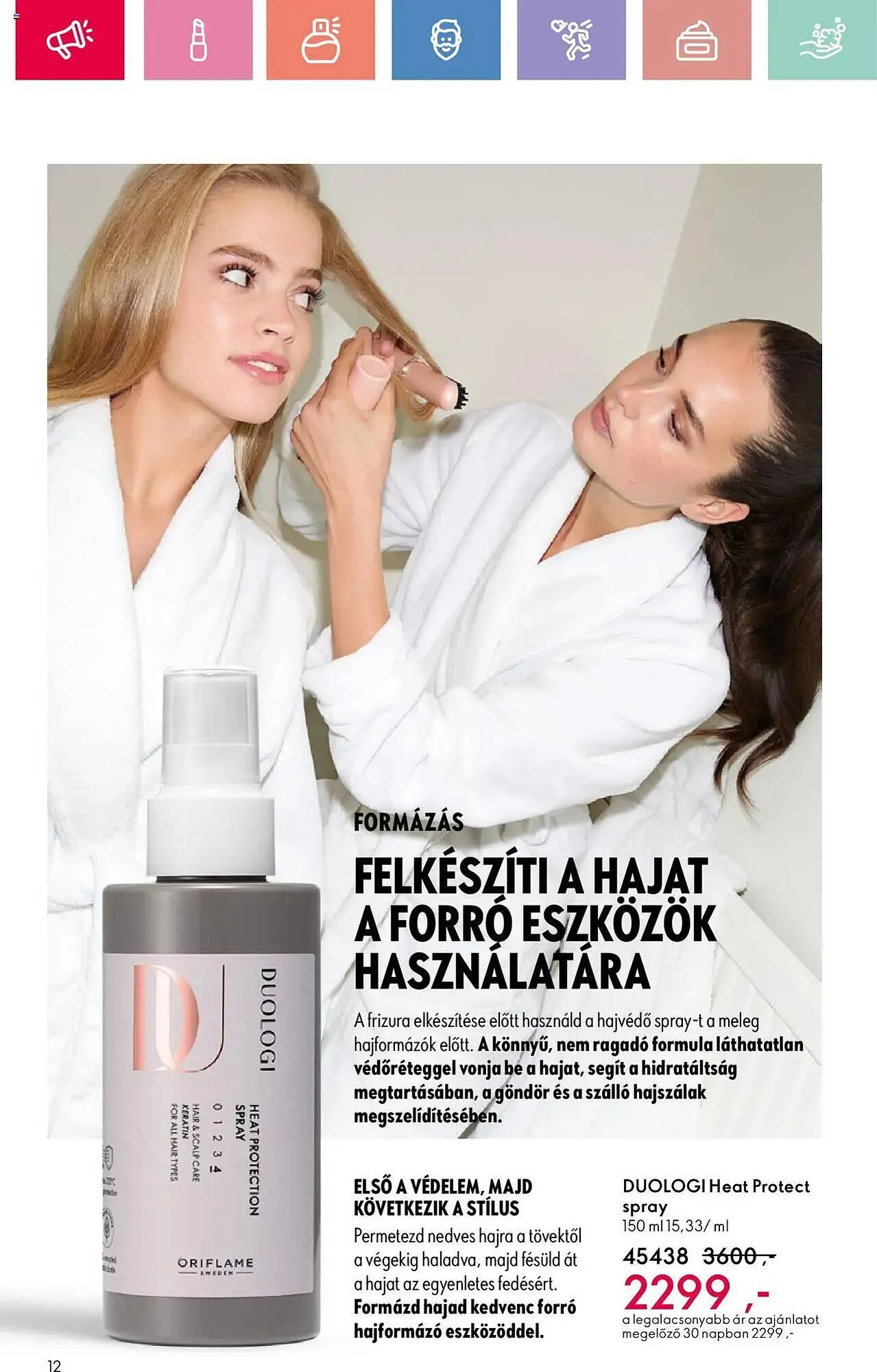 Katalógus Oriflame akciós újság július 27.-tól augusztus 16.-ig 2025. - Oldal 12