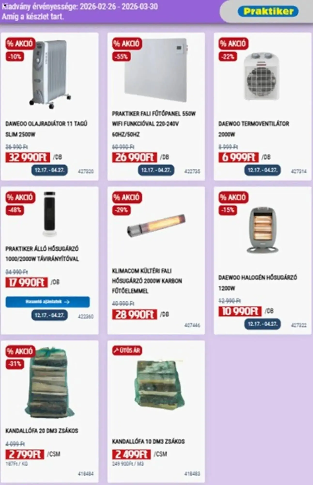 Katalógus Praktiker akciós újság február 26.-tól március 30.-ig 2026. - Oldal 9
