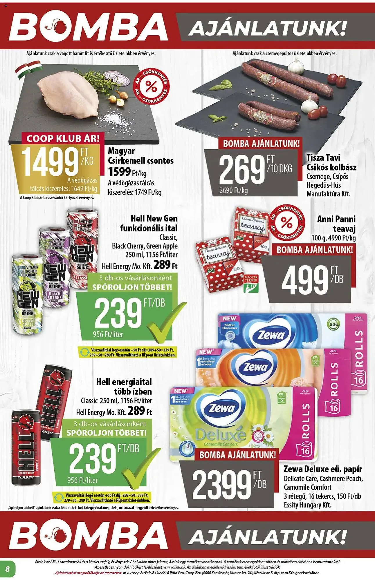 Katalógus Coop akciós újság január 15.-tól január 21.-ig 2026. - Oldal 8