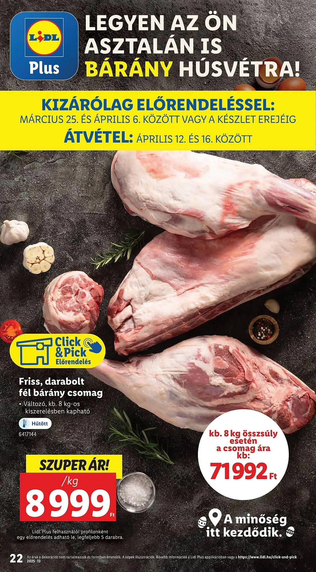 Katalógus Lidl akciós újság március 27.-tól április 2.-ig 2025. - Oldal 22