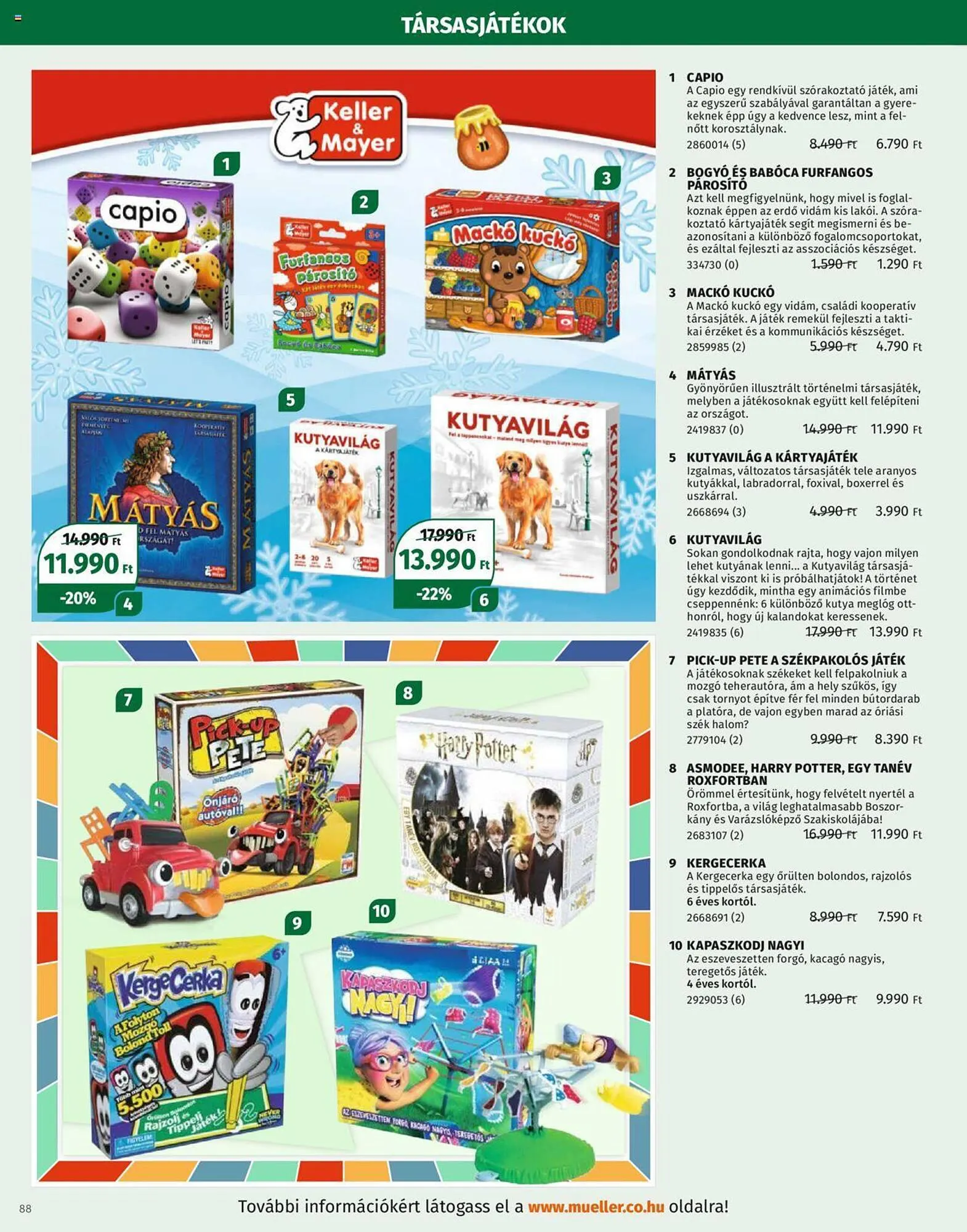 Katalógus Müller akciós újság október 30.-tól december 31.-ig 2023. - Oldal 88