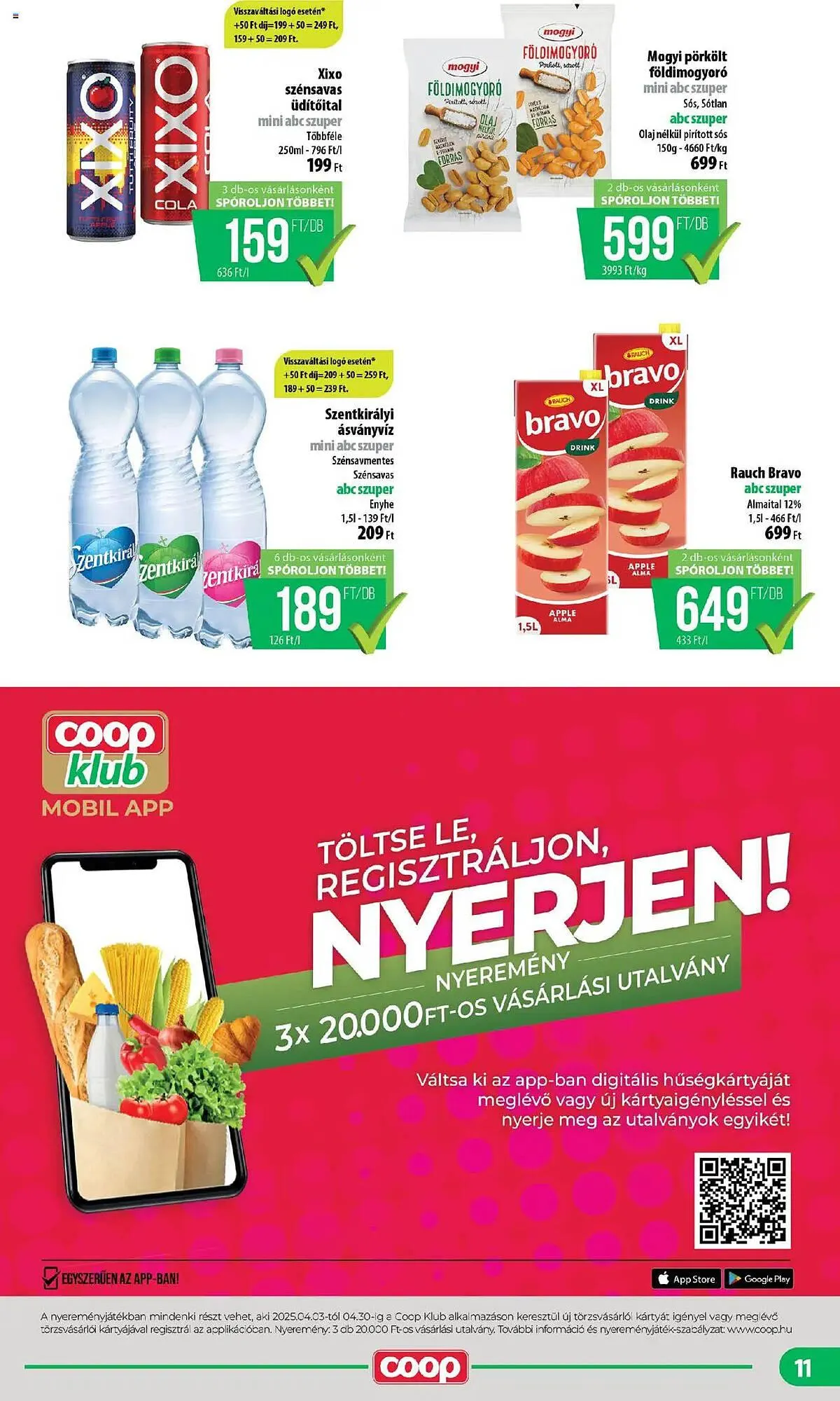 Katalógus Coop akciós újság április 17.-tól április 23.-ig 2025. - Oldal 11