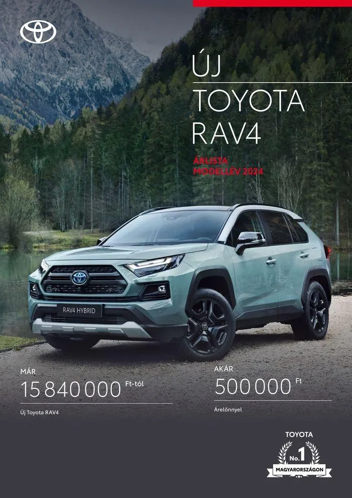 Katalógus Toyota RAV4 2024 december 15.-tól december 15.-ig 2024. - Oldal 1