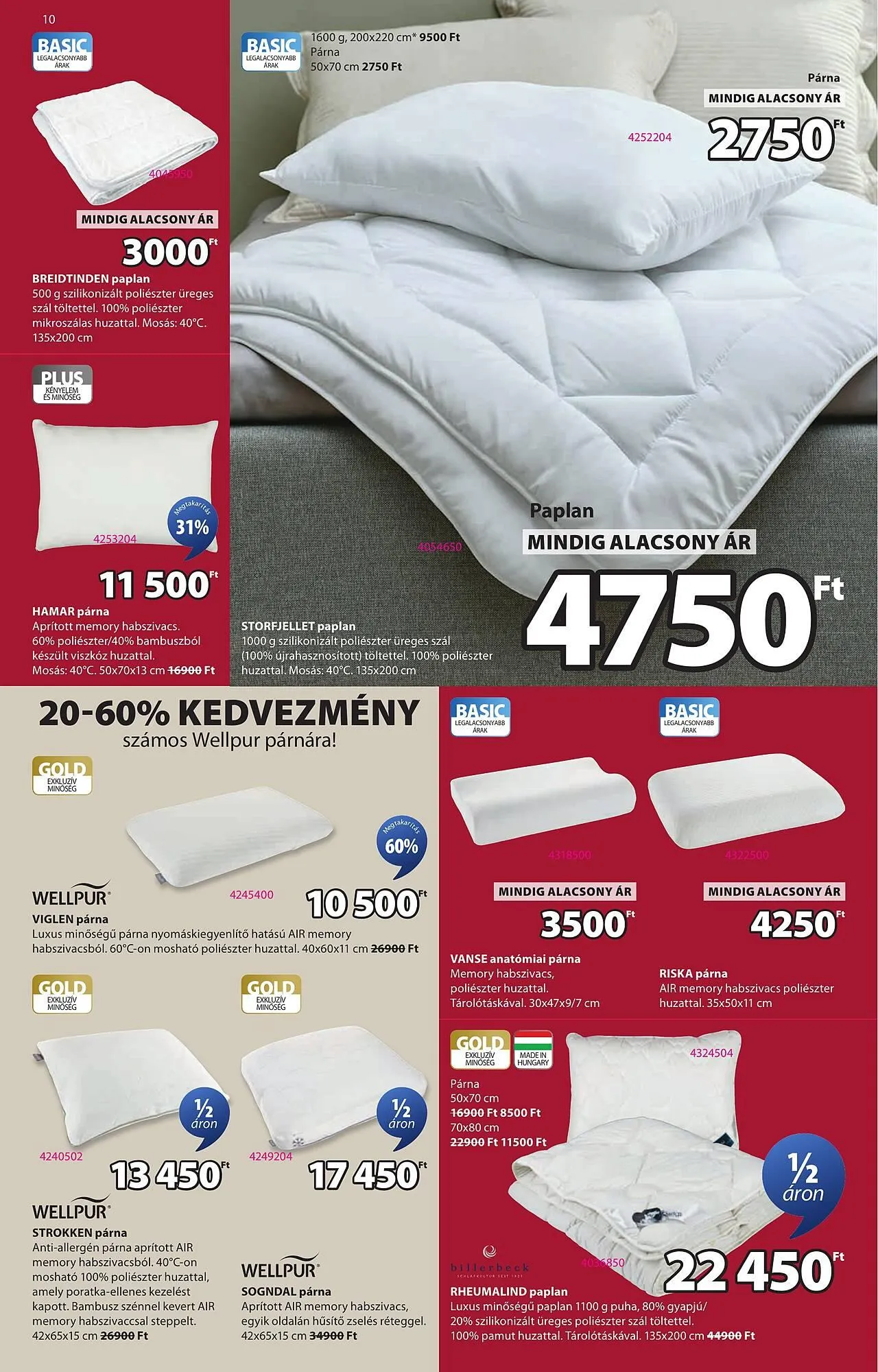 Katalógus JYSK akciós újság január 7.-tól február 1.-ig 2026. - Oldal 10