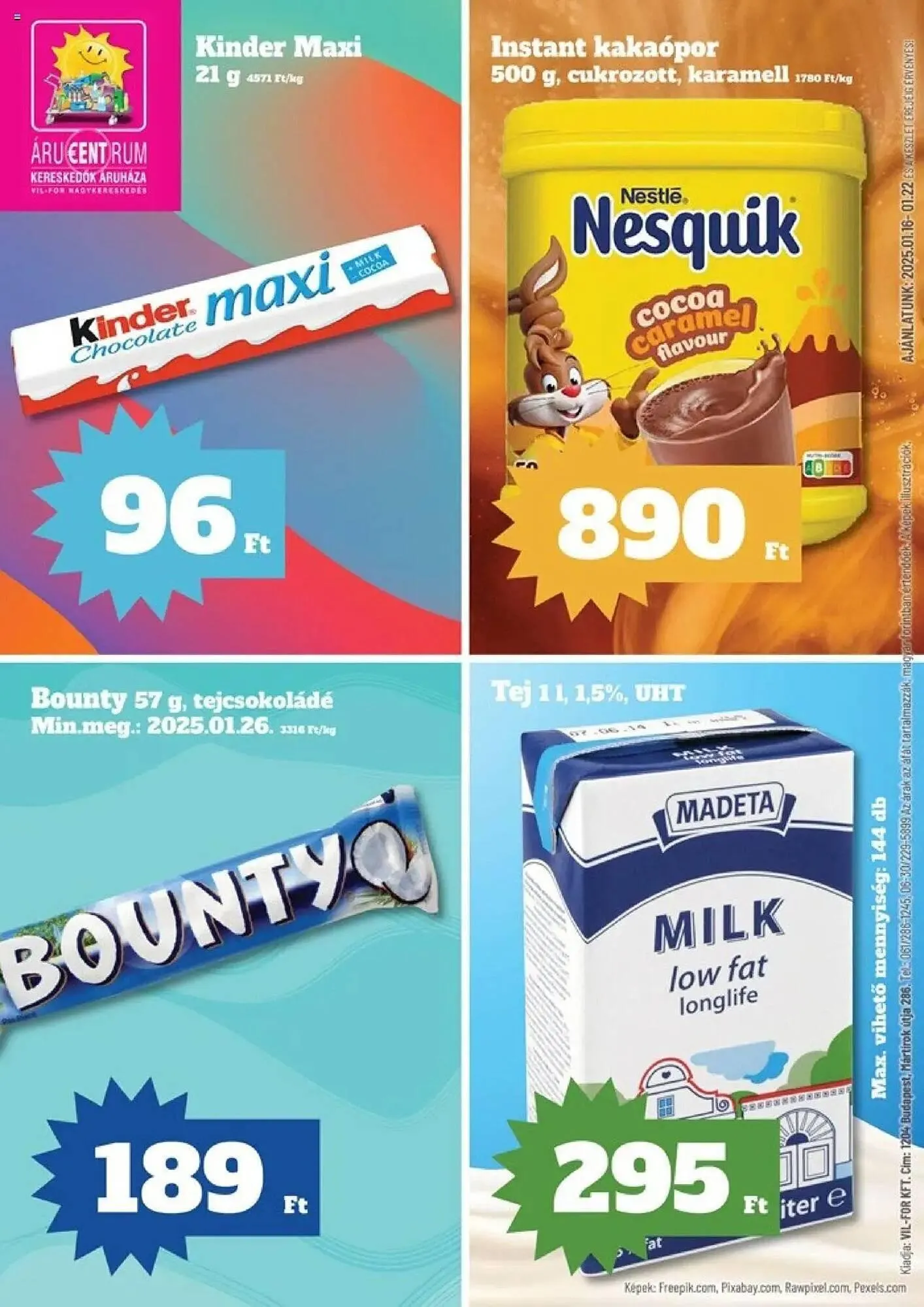 Vil-For akciós újság - 1