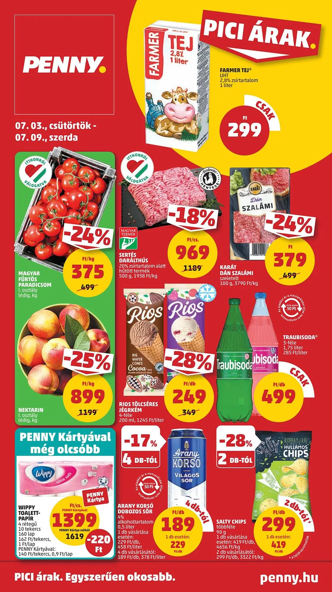 Katalógus PENNY akciós újság július 3.-tól július 9.-ig 2025. - Oldal 1