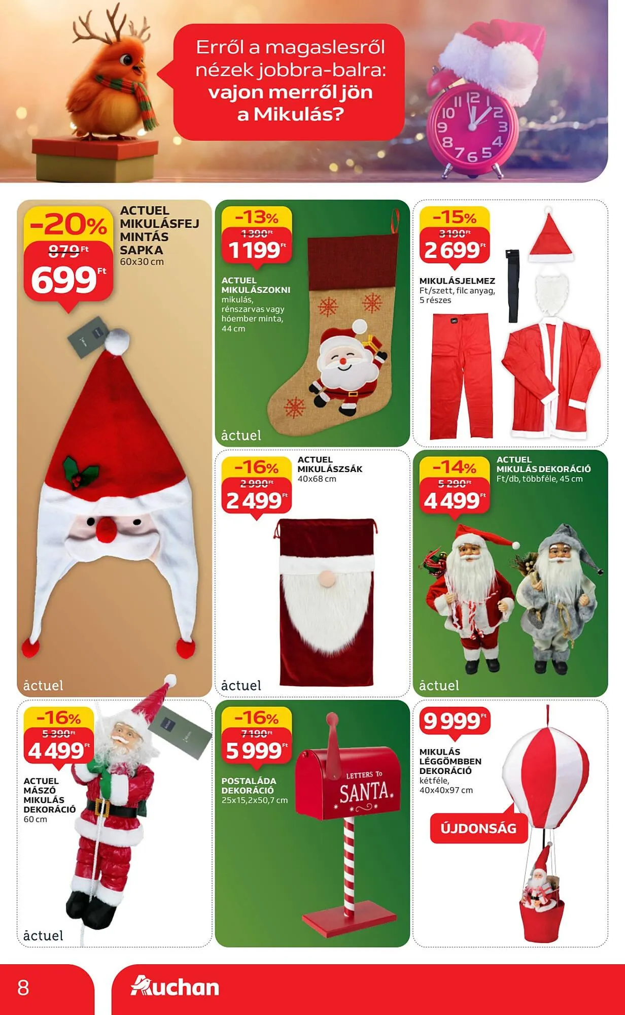 Katalógus Auchan akciós újság október 16.-tól november 26.-ig 2025. - Oldal 8