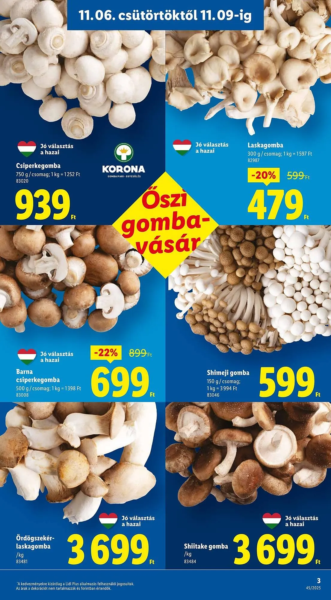 Katalógus Lidl akciós újság november 6.-tól november 12.-ig 2025. - Oldal 3