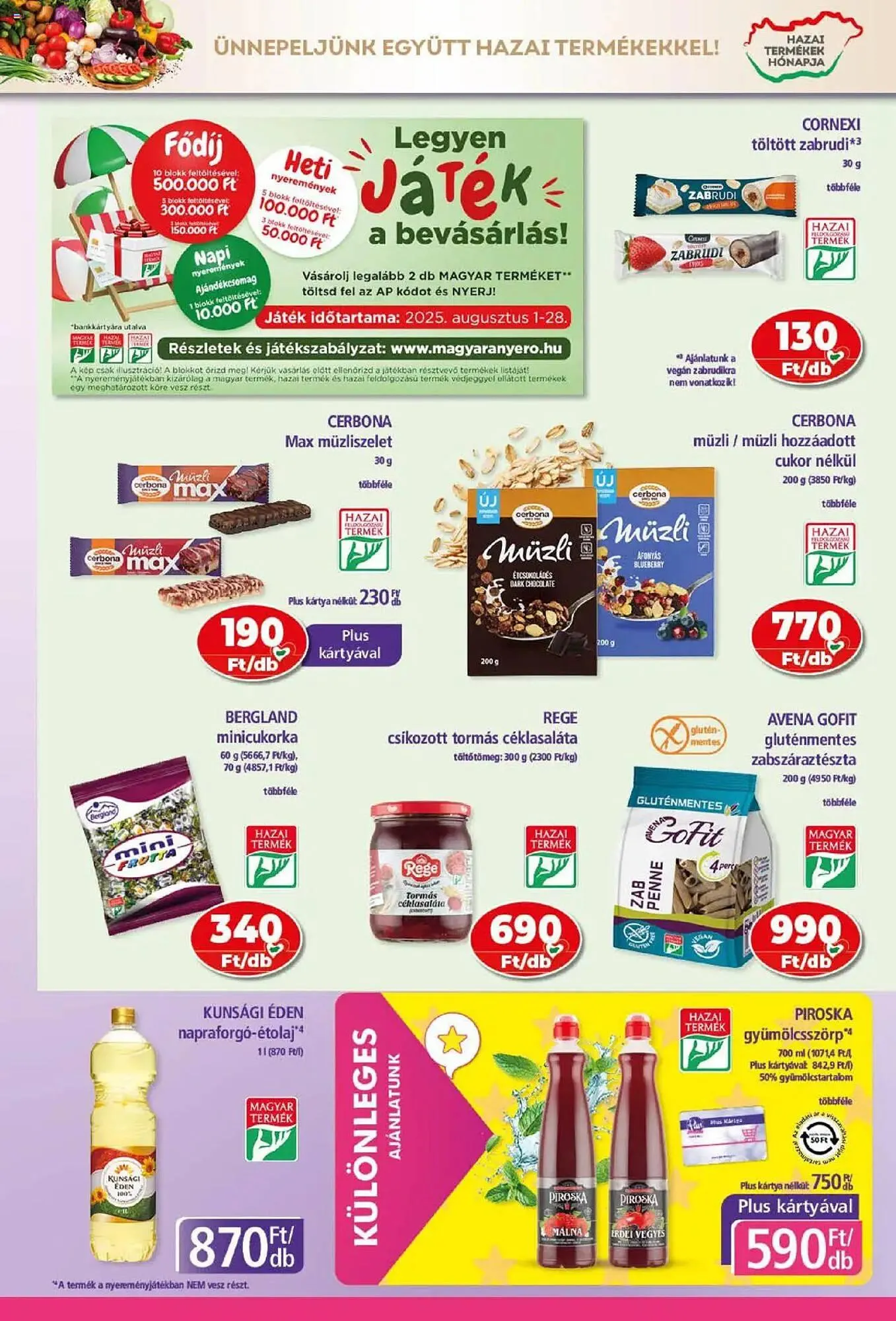 Katalógus PlusMarket akciós újság augusztus 7.-tól augusztus 16.-ig 2025. - Oldal 6