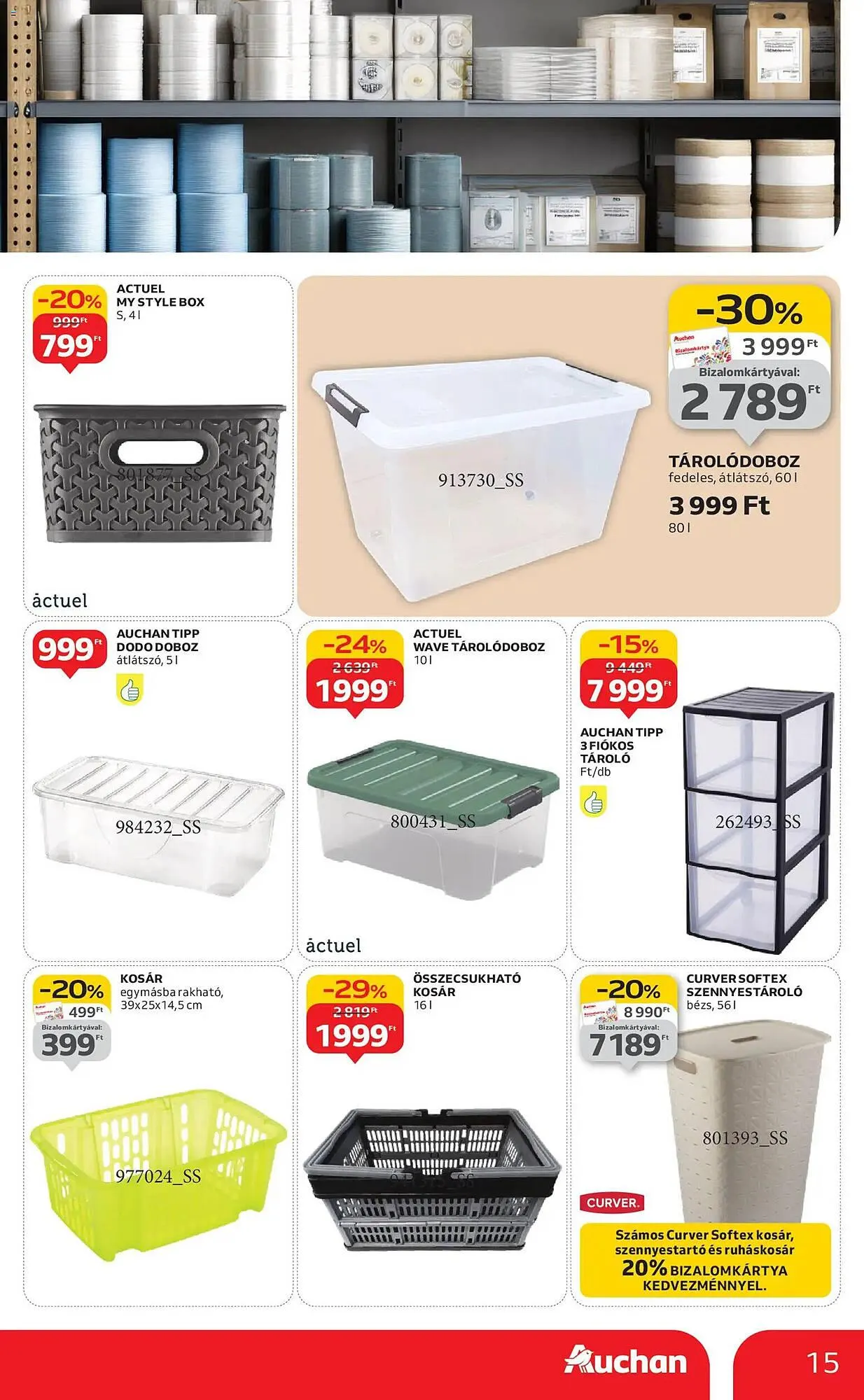 Katalógus Auchan akciós újság január 15.-tól február 4.-ig 2026. - Oldal 15