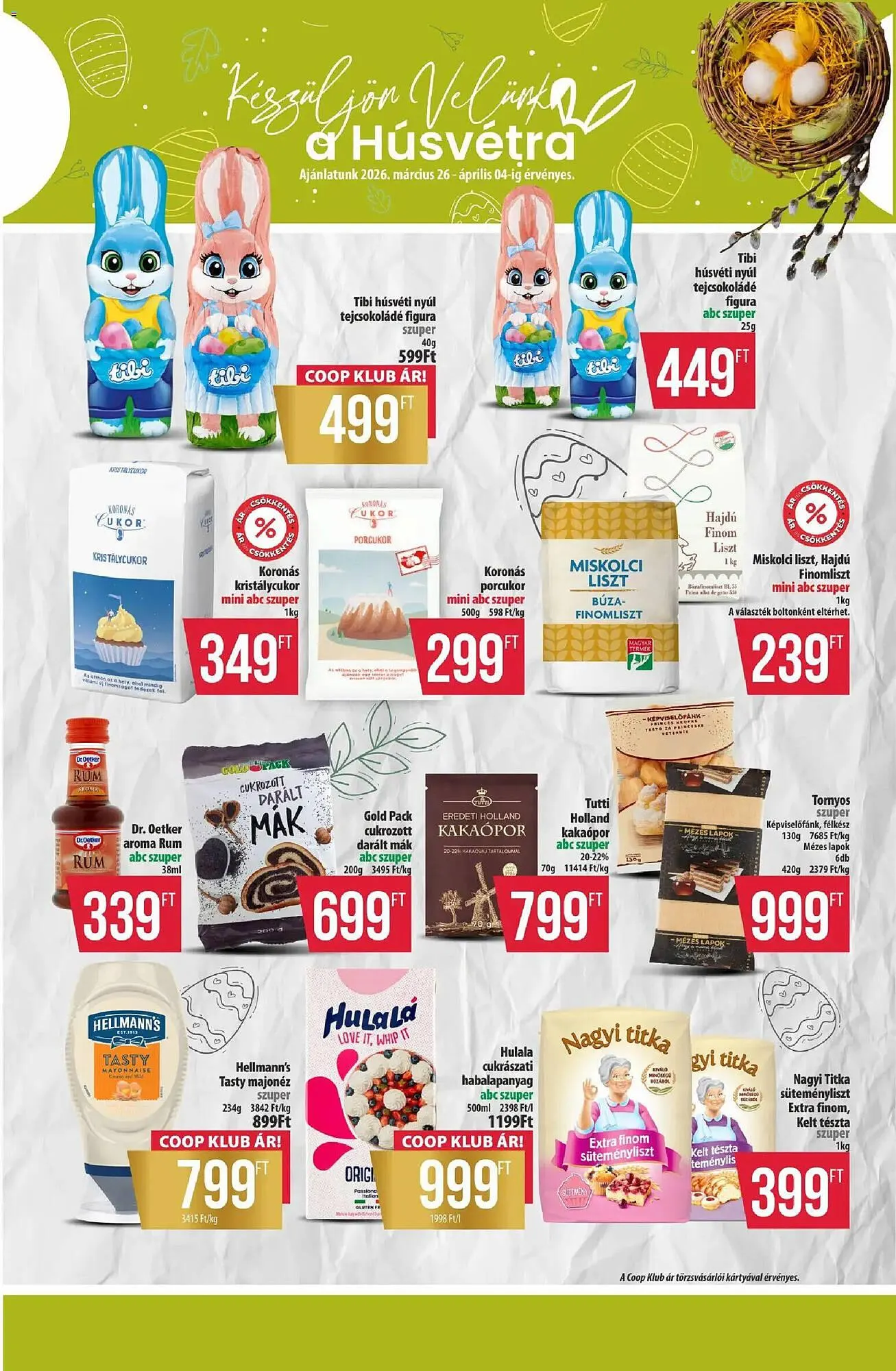 Katalógus Coop akciós újság március 26.-tól április 1.-ig 2026. - Oldal 3