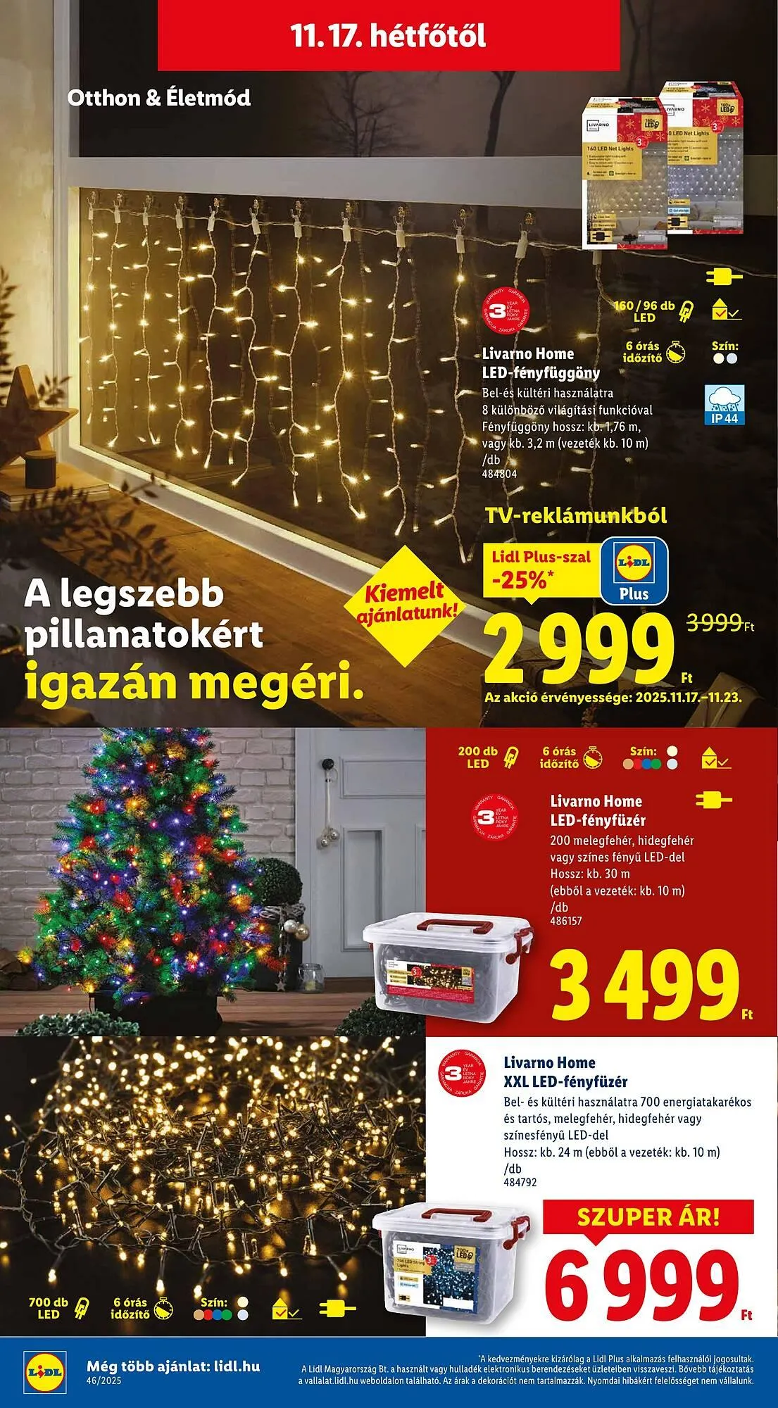 Katalógus Lidl akciós újság november 15.-tól november 19.-ig 2025. - Oldal 4