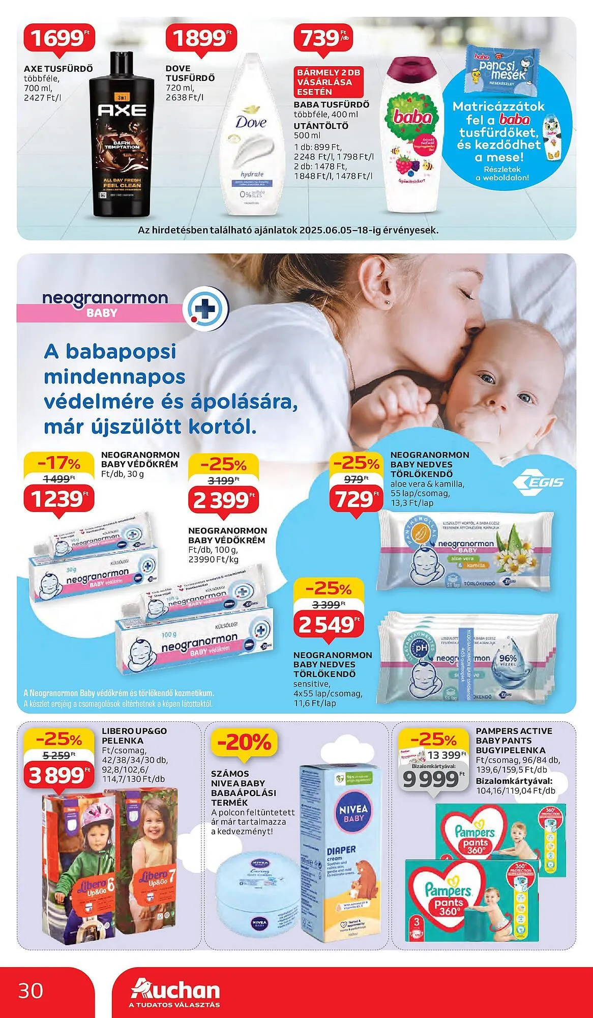 Katalógus Auchan akciós újság június 5.-tól június 11.-ig 2025. - Oldal 30