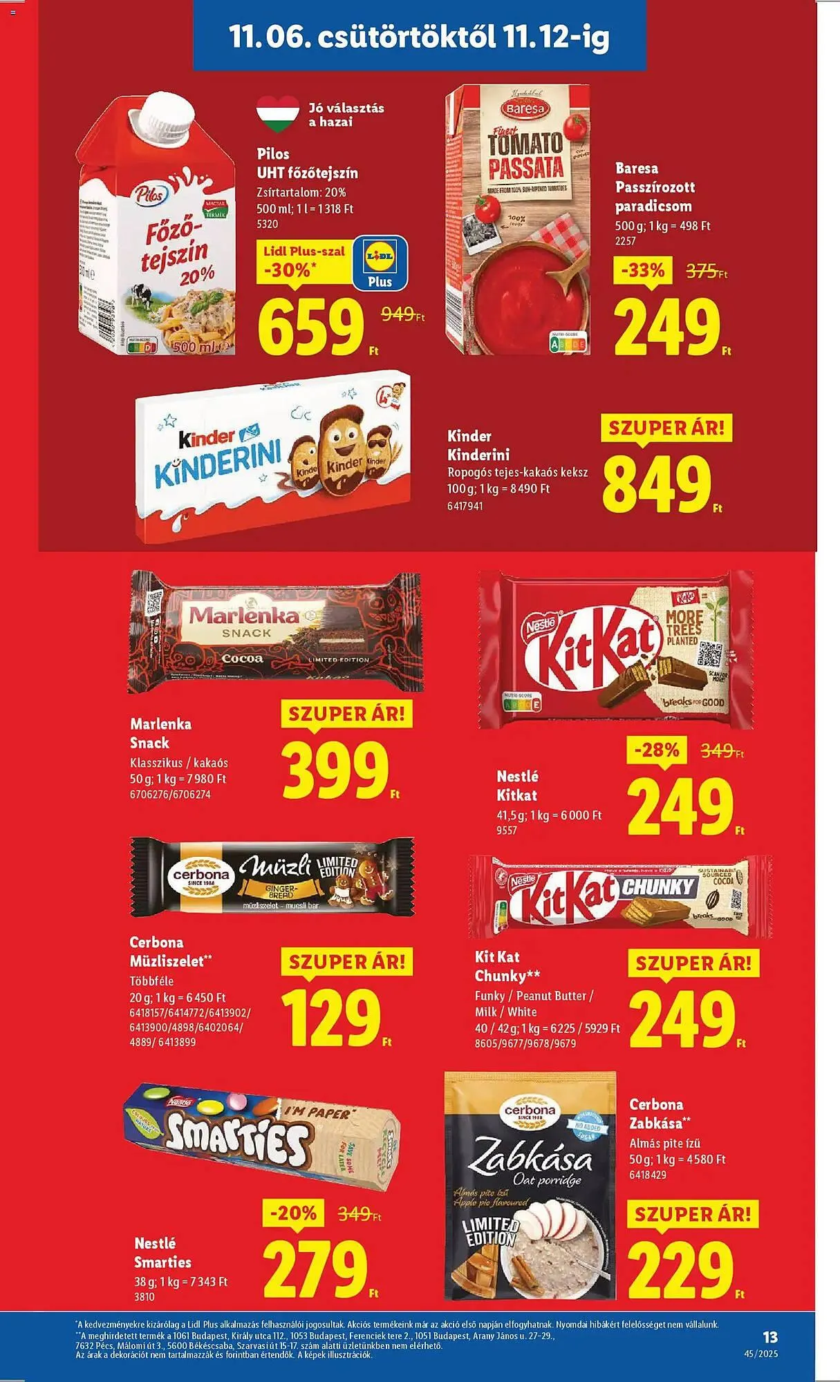 Katalógus Lidl akciós újság november 6.-tól november 12.-ig 2025. - Oldal 13