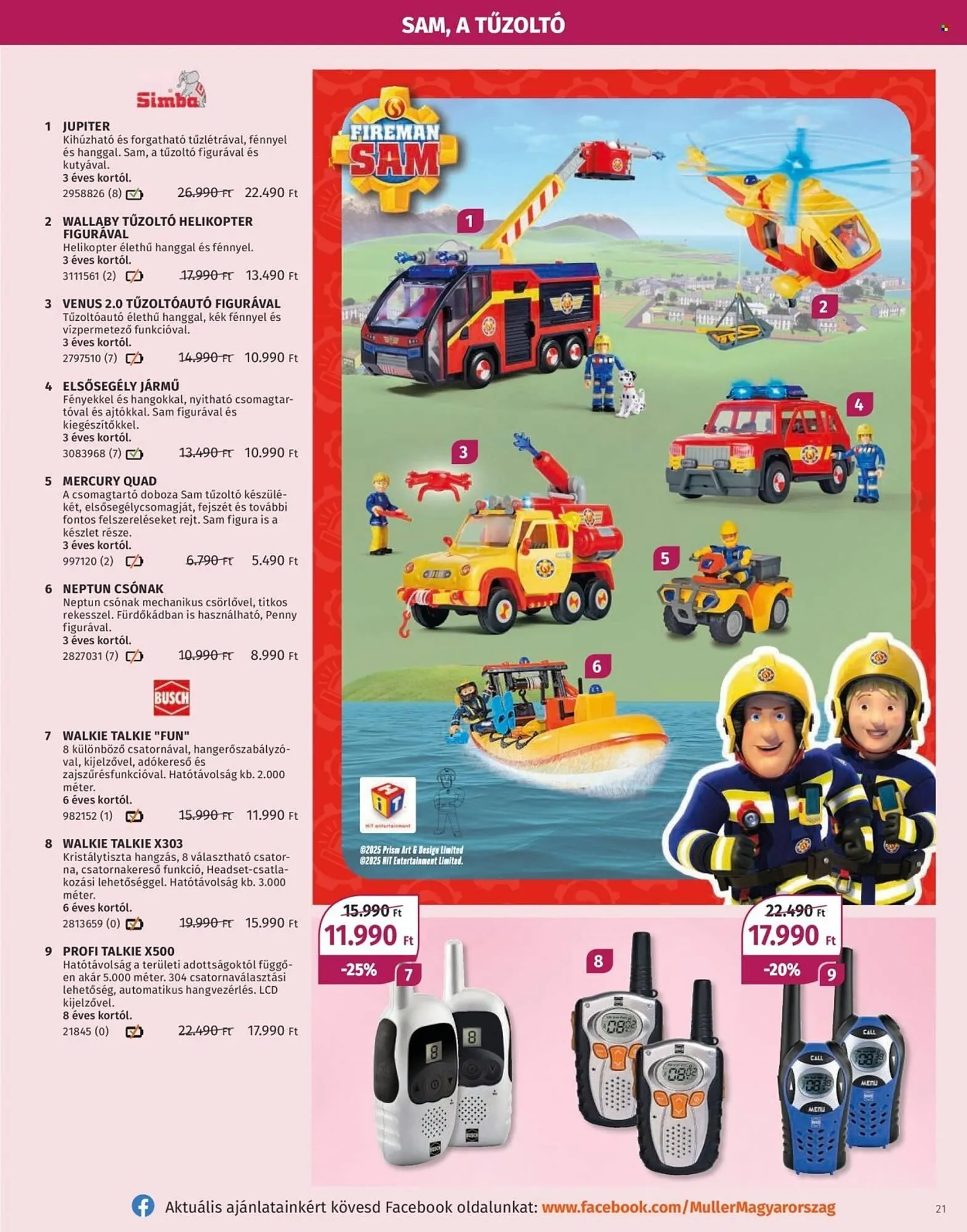 Katalógus Müller akciós újság október 27.-tól december 31.-ig 2025. - Oldal 21