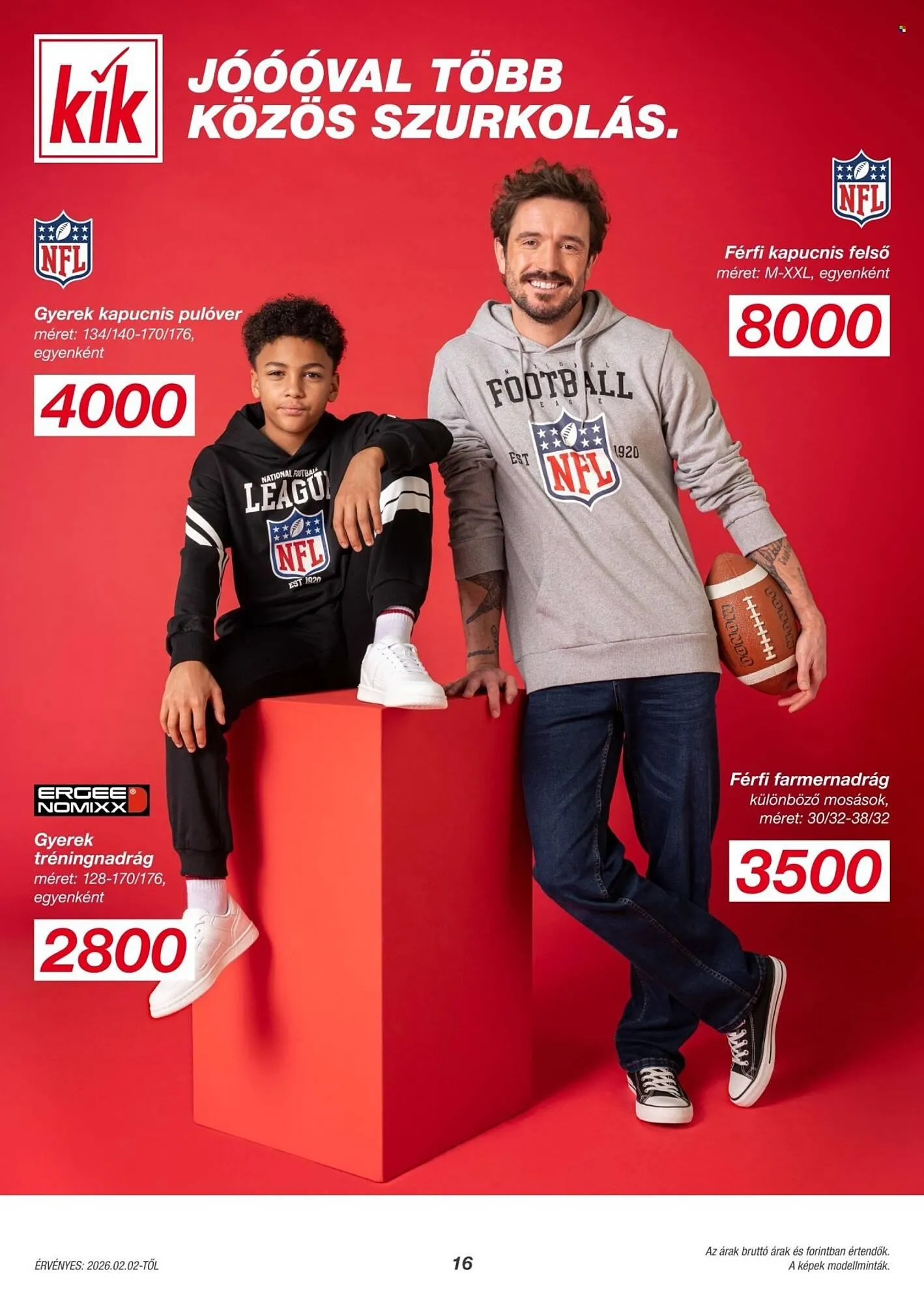 Katalógus Kik akciós újság február 2.-tól február 22.-ig 2026. - Oldal 16