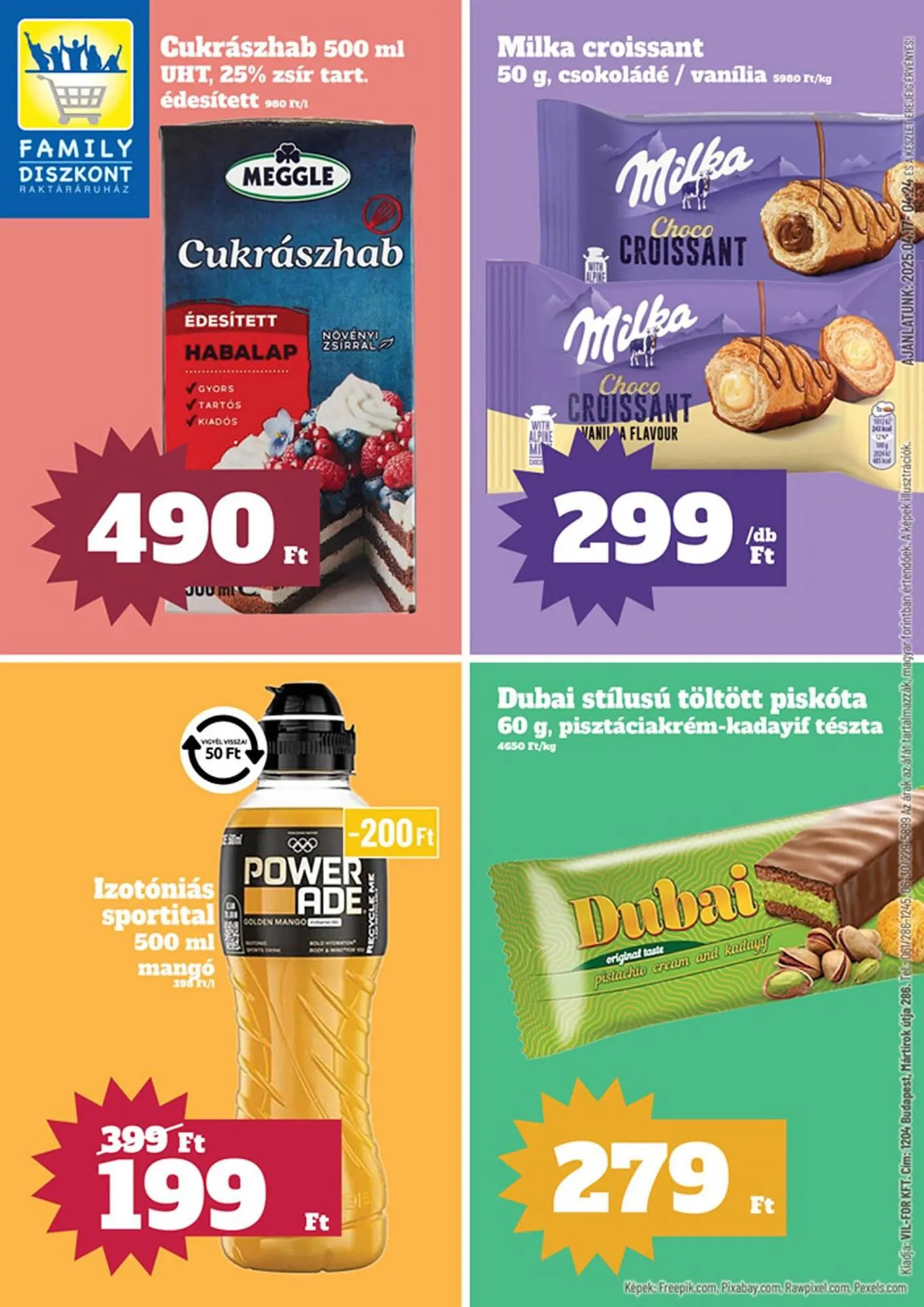 Katalógus Family Diszkont akciós újság április 17.-tól április 24.-ig 2025. - Oldal 1