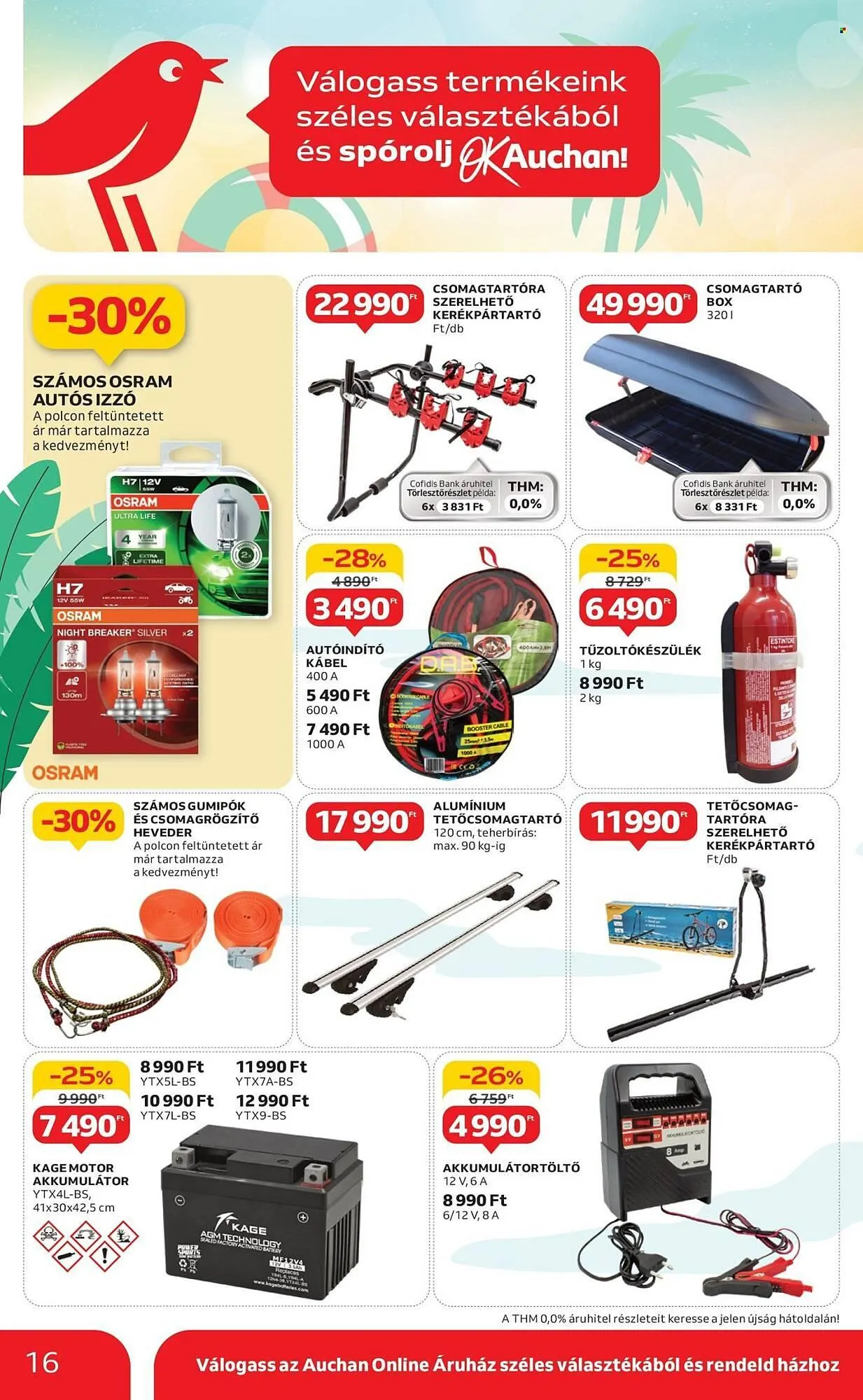 Katalógus Auchan akciós újság június 12.-tól július 16.-ig 2025. - Oldal 16
