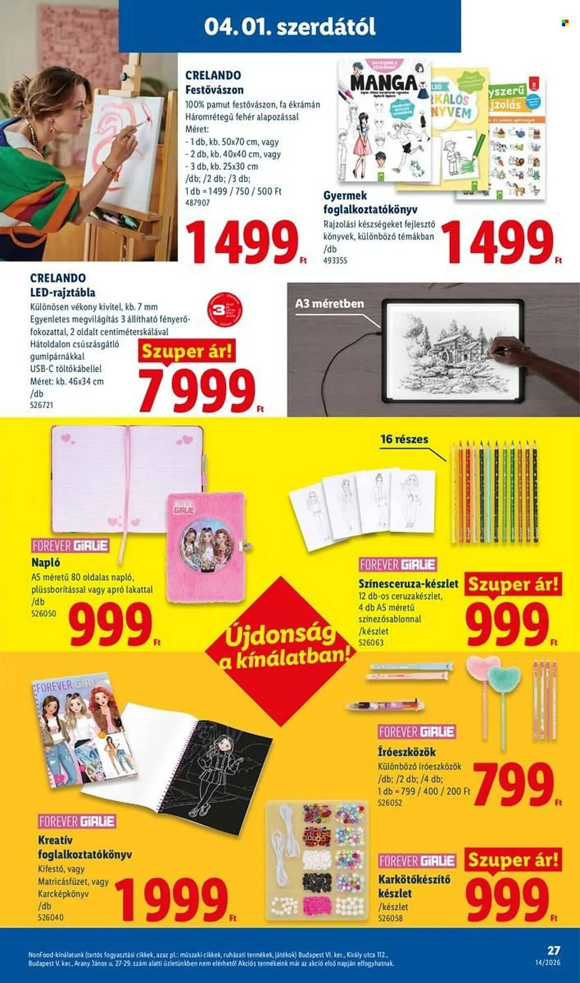 Katalógus Lidl akciós újság április 1.-tól április 8.-ig 2026. - Oldal 27