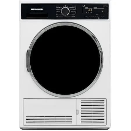 Heinner HCD-V704B Kondenzációs szárítógép, 7kg, 15 program, LED kijelző, BabyCare, E energiaosztály, Fehér