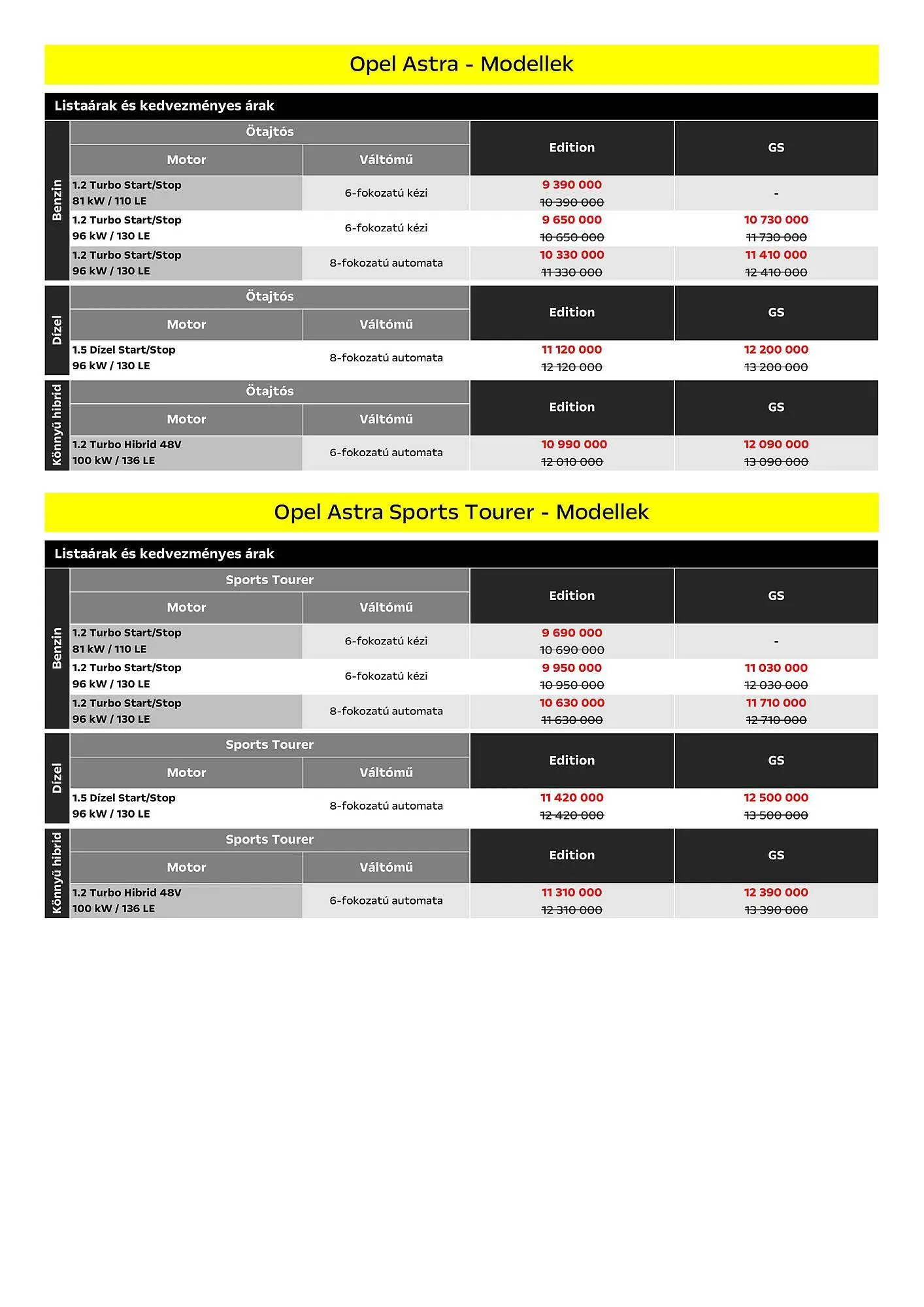 Katalógus Opel akciós újság január 6.-tól június 30.-ig 2025. - Oldal 3