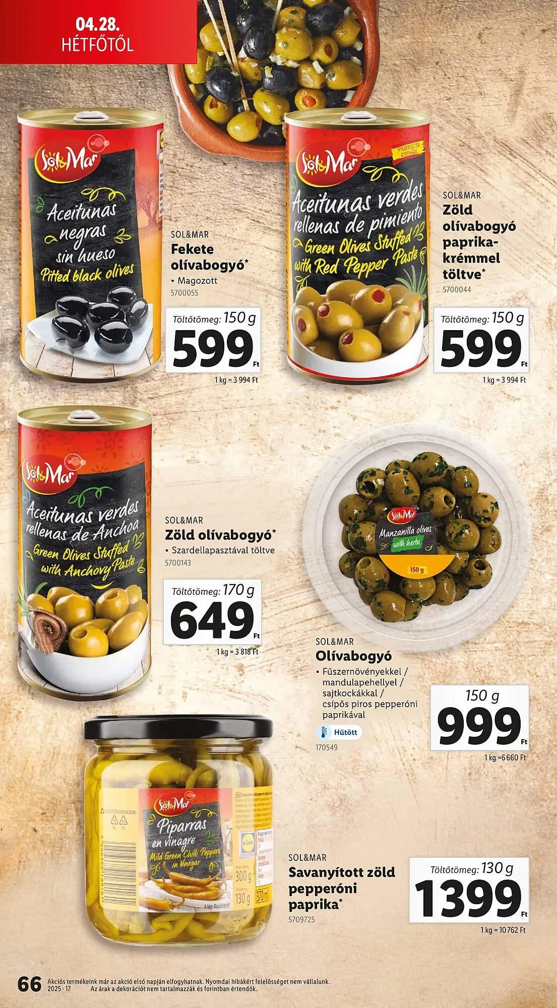 Katalógus Lidl akciós újság április 24.-tól április 29.-ig 2025. - Oldal 66