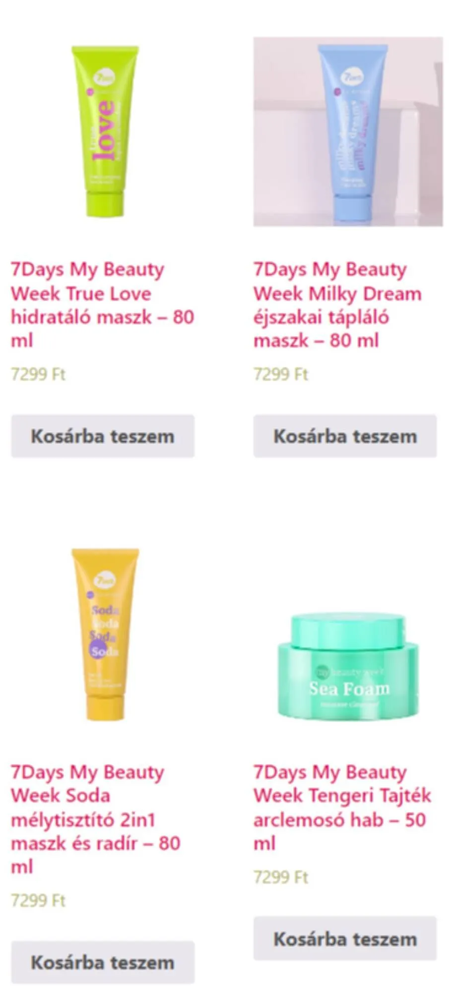 Szépségek.hu akciós újság - 1