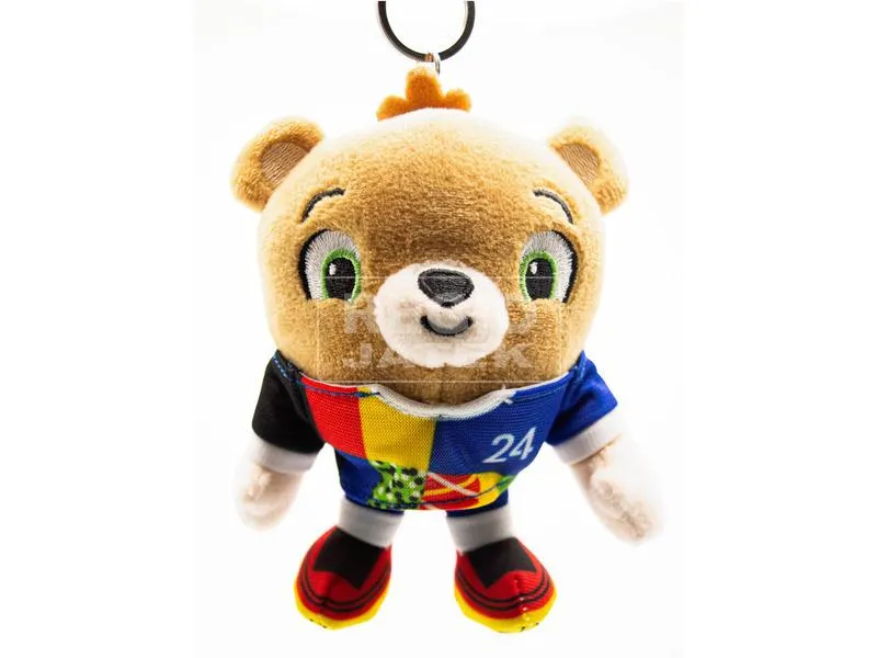 UEFA24 plüss kabala 12cm kulcstartó