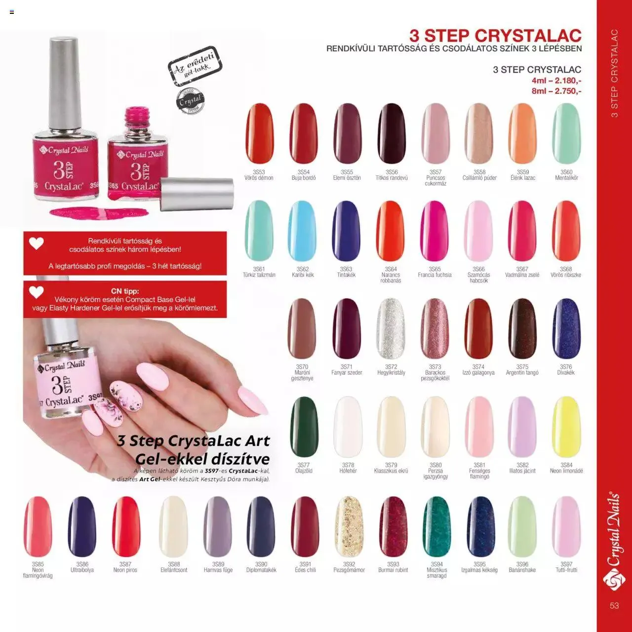 Katalógus Crystal Nails - Nagykatalógus 22/23 március 8.-tól december 31.-ig 2023. - Oldal 53