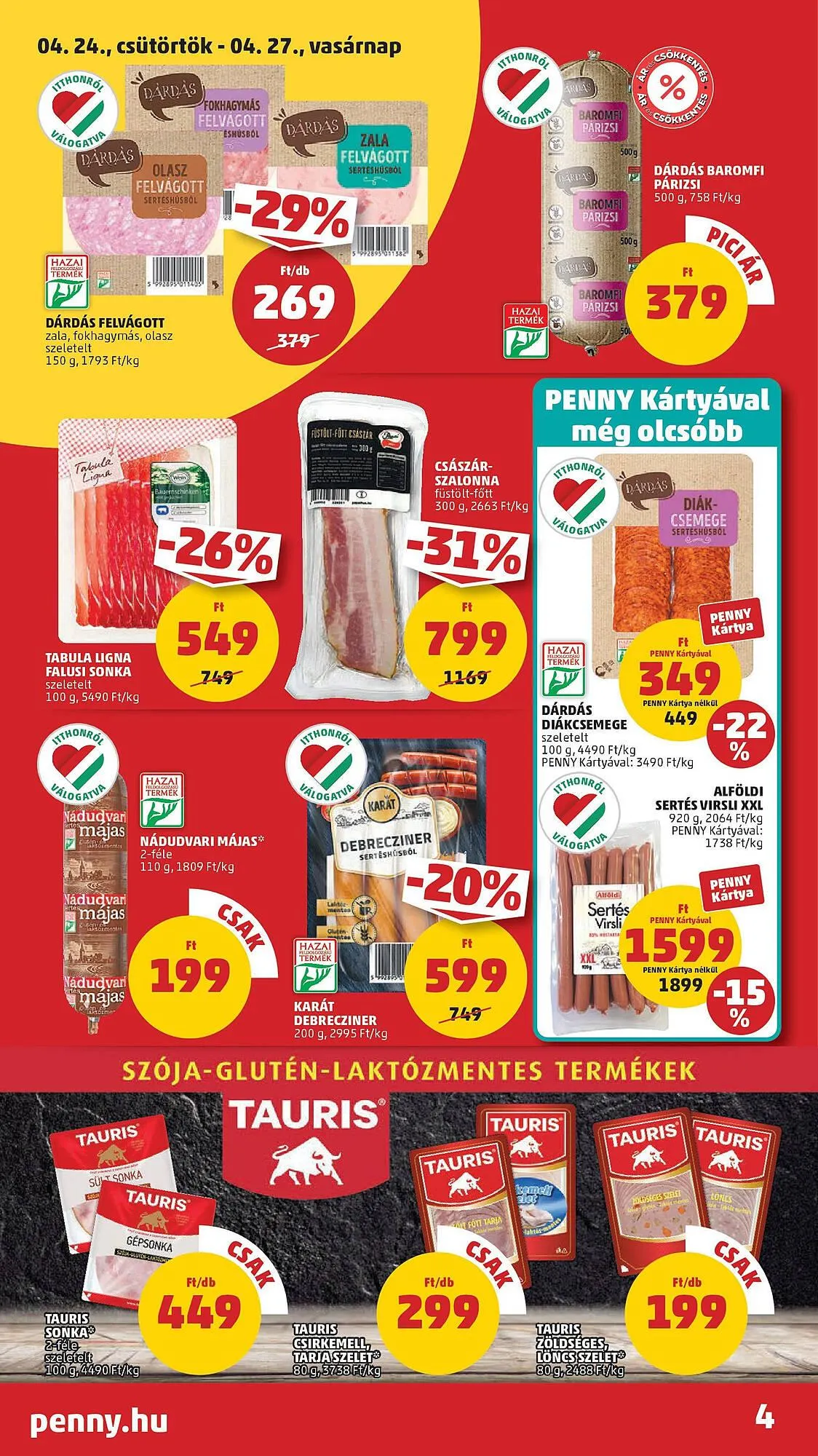 Katalógus PENNY akciós újság április 24.-tól április 29.-ig 2025. - Oldal 4