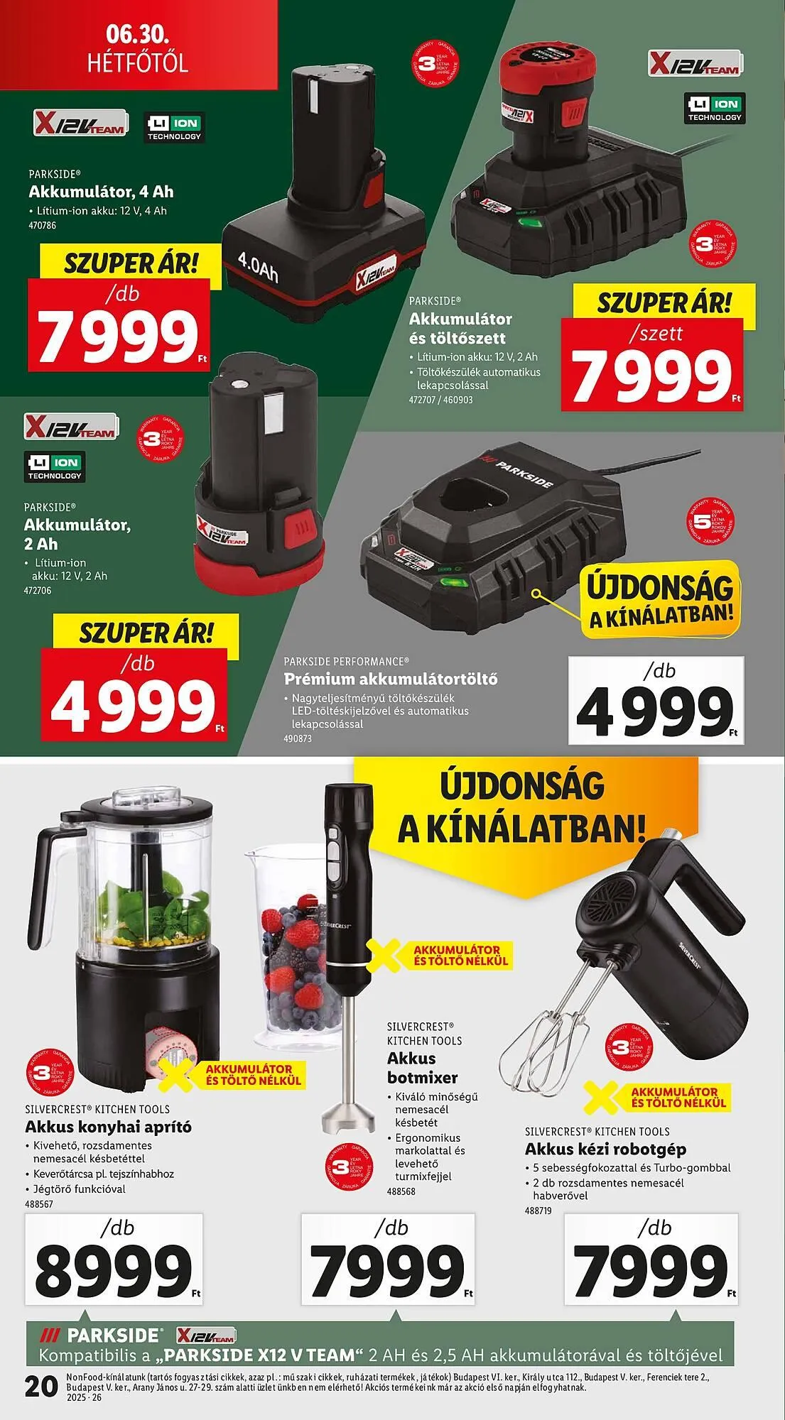 Katalógus Lidl akciós újság június 26.-tól július 2.-ig 2025. - Oldal 20