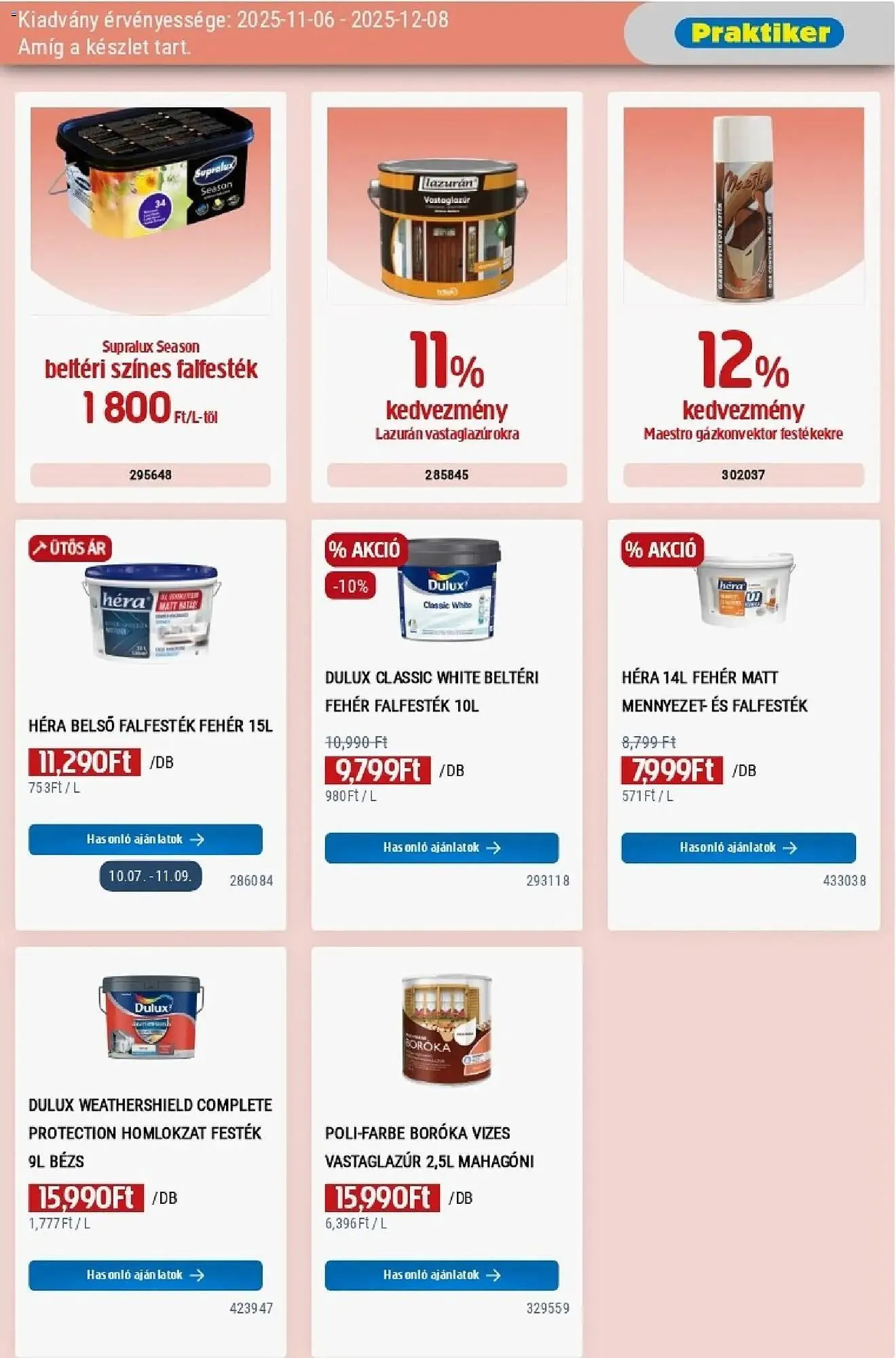 Katalógus Praktiker akciós újság november 6.-tól december 8.-ig 2025. - Oldal 21