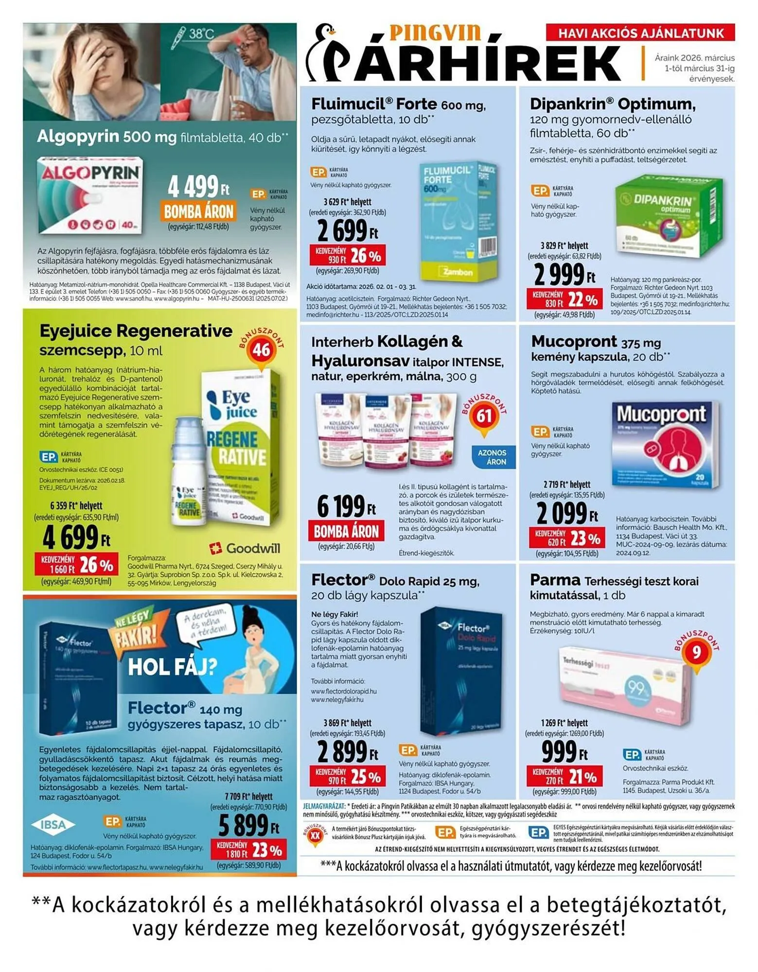 Katalógus Pingvin Patika akciós újság március 1.-tól március 31.-ig 2026. - Oldal 10