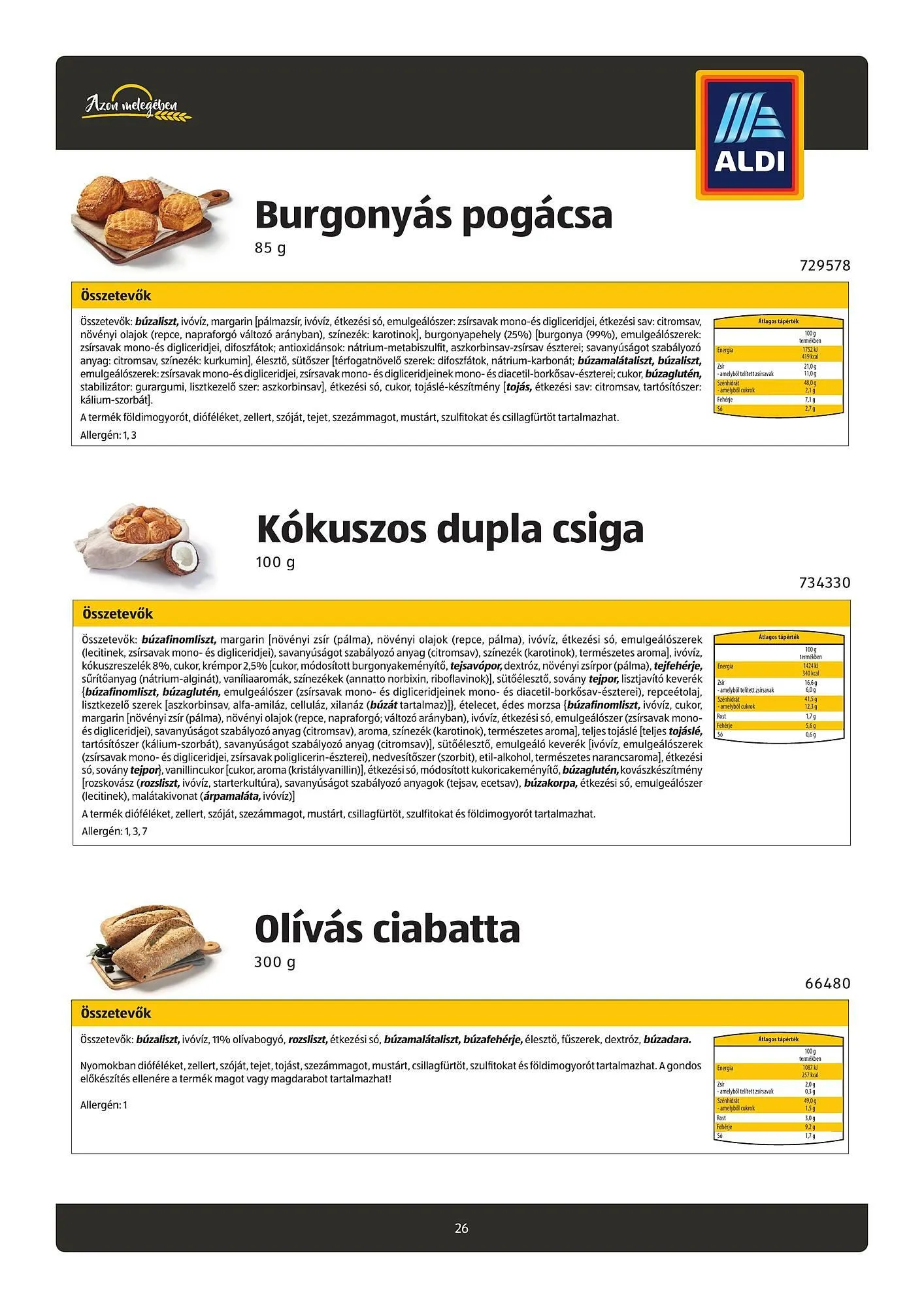 Katalógus ALDI akciós újság március 27.-tól április 21.-ig 2025. - Oldal 26